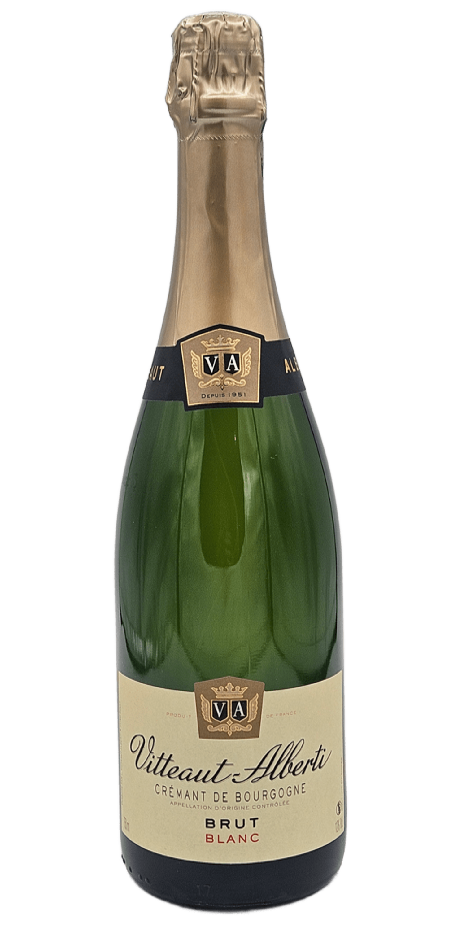 Crémant De Bourgogne – Brut – Blanc – Vitteaut-Alberti