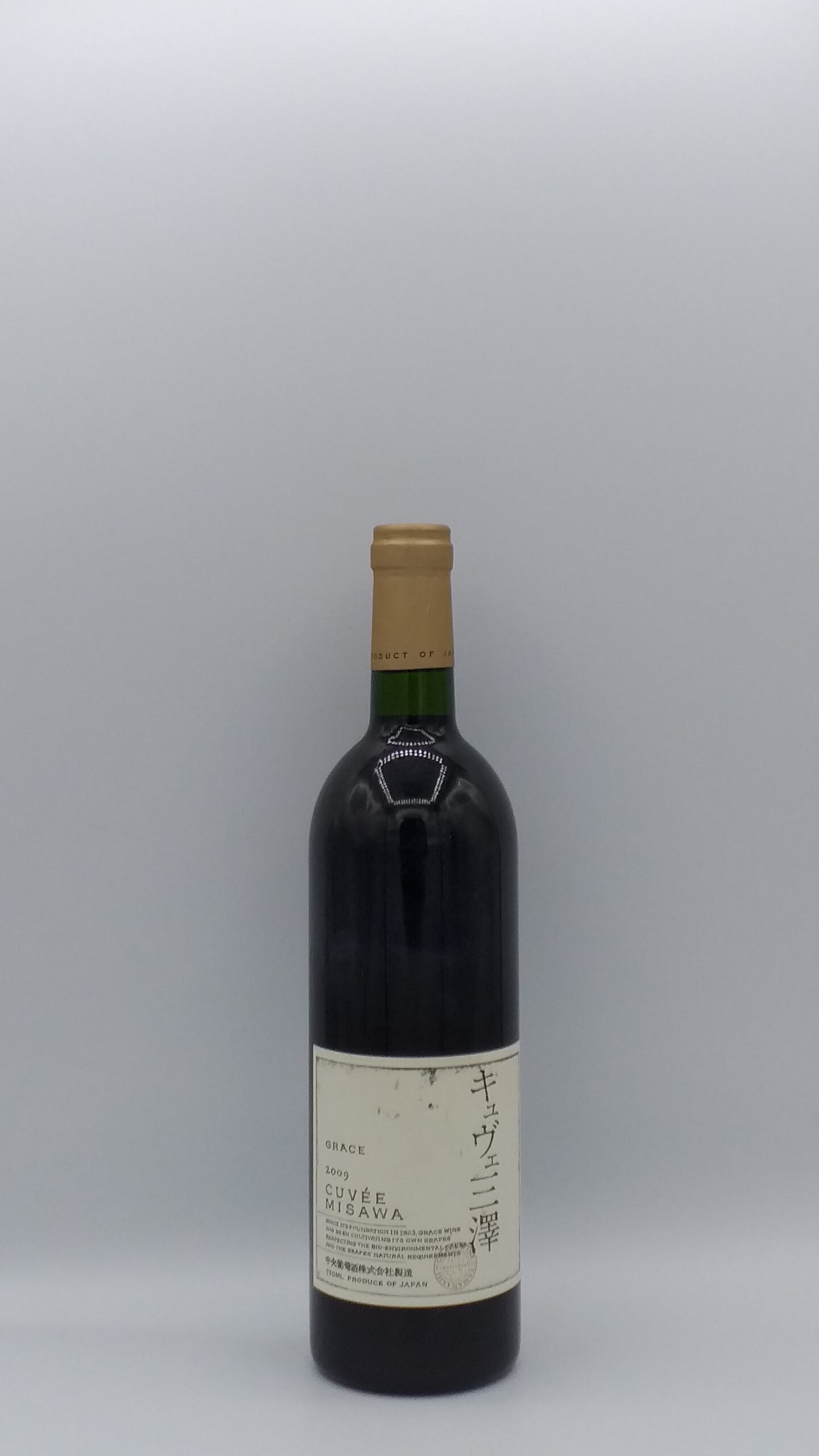 Japon Grace Cuvee Misawa 2009 Rouge Japon Grace Cuvee Misawa 2009 Rouge
