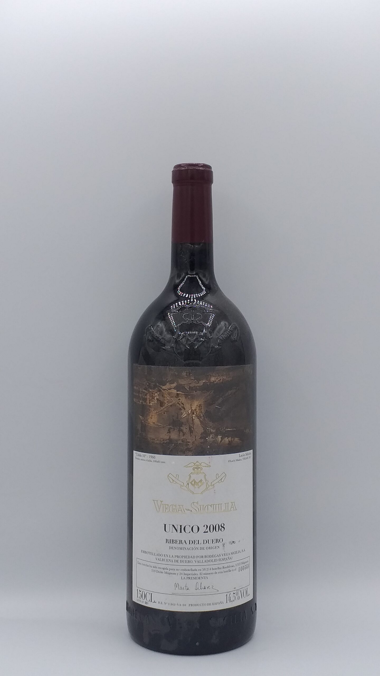 Espagne Magnum Unico Ribera Del Duero 2008 Domaine Vega Sicilia