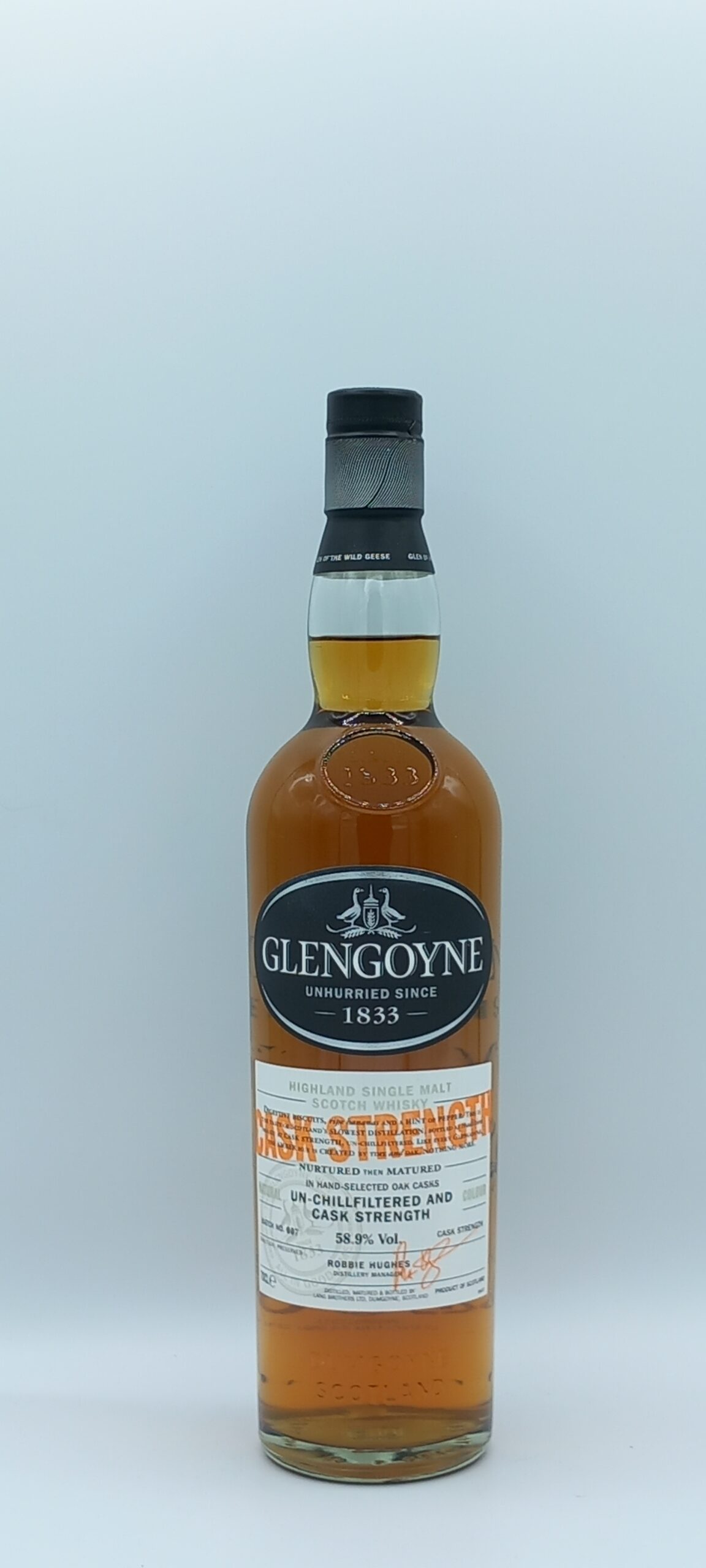 WHISKY GLENGOYNE SINGLE MALT HIGHLAND