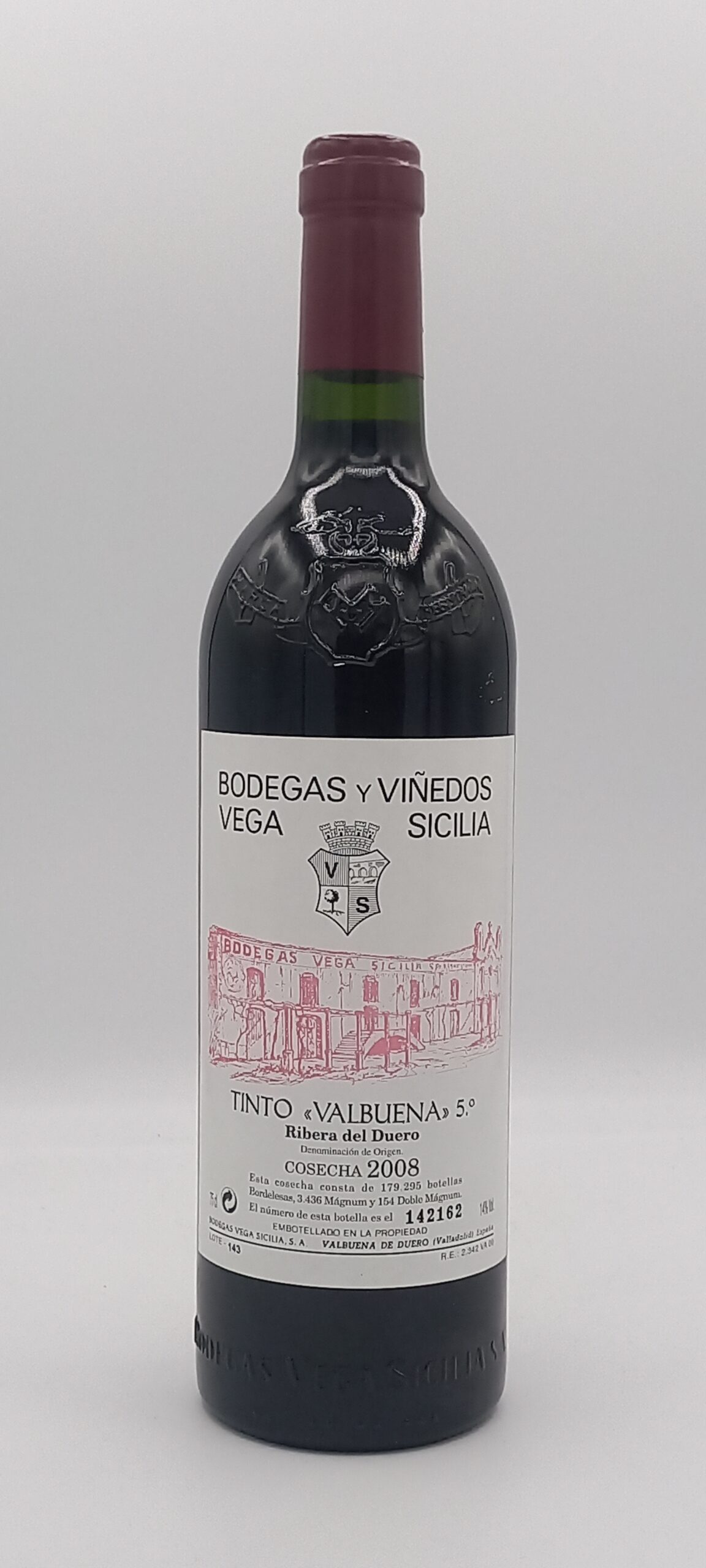 Ribera Del Duero « Valbuena » Domaine Vega Sicilia 2008 Espagne