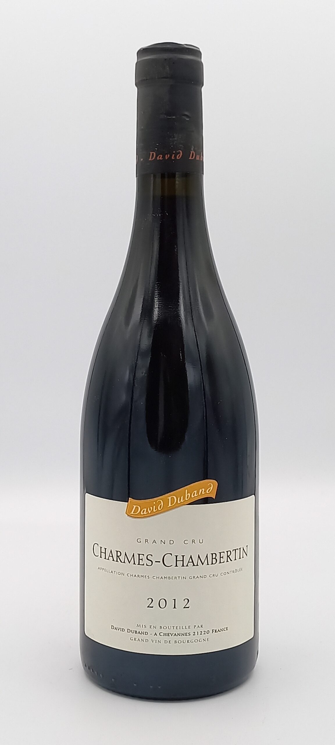 Charmes Chambertin Grand Cru 2012 DAVID DUBAND