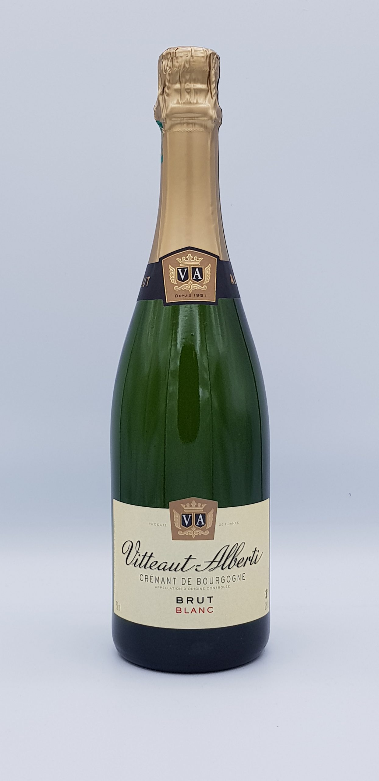 Demi Cremant De Bourgogne Brut Blanc Vitteaut Alberti