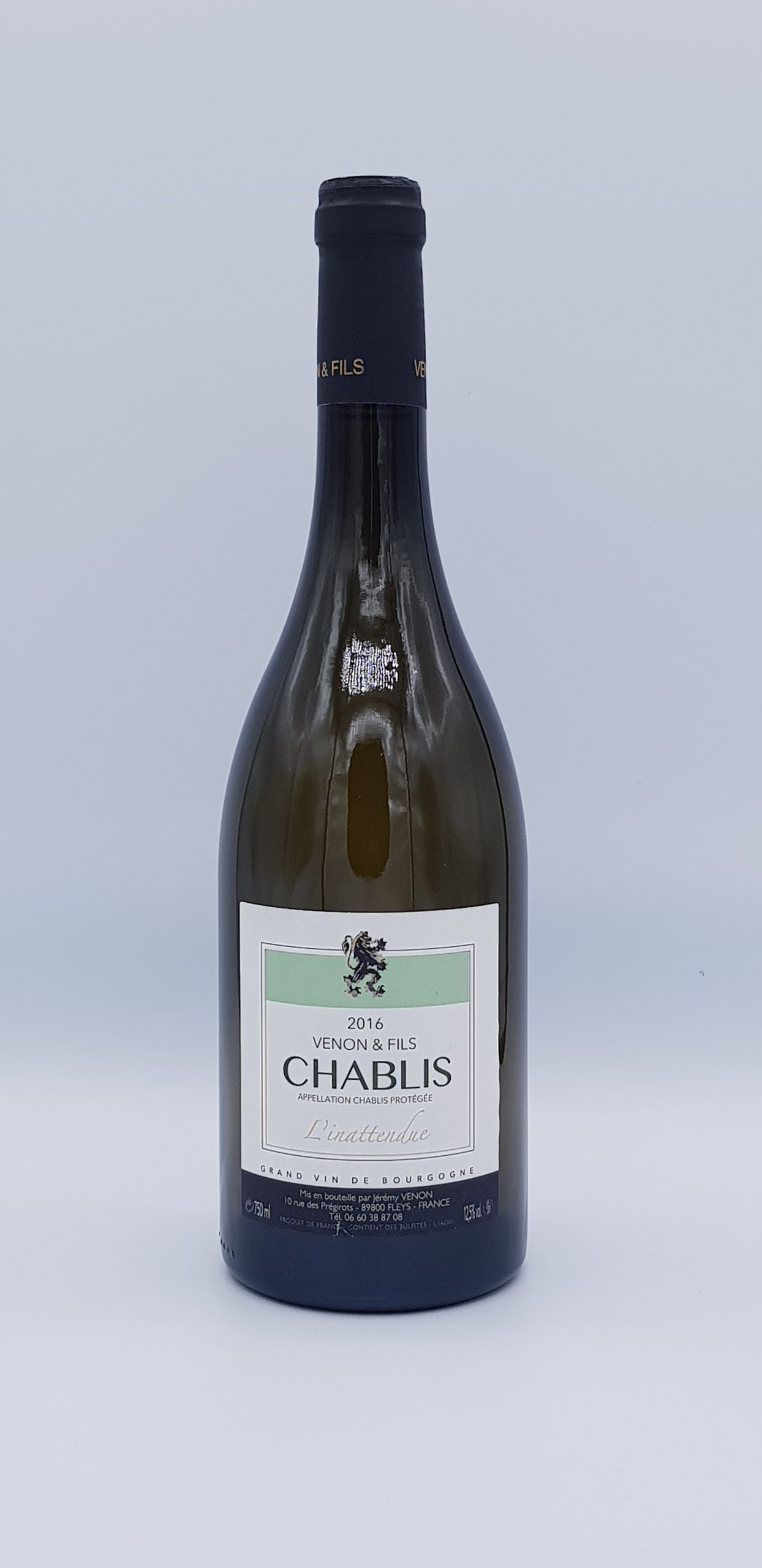 Bourgogne Chablis 2016 Blc Innattendue Bourgogne Chablis 2016 Blc Innattendue