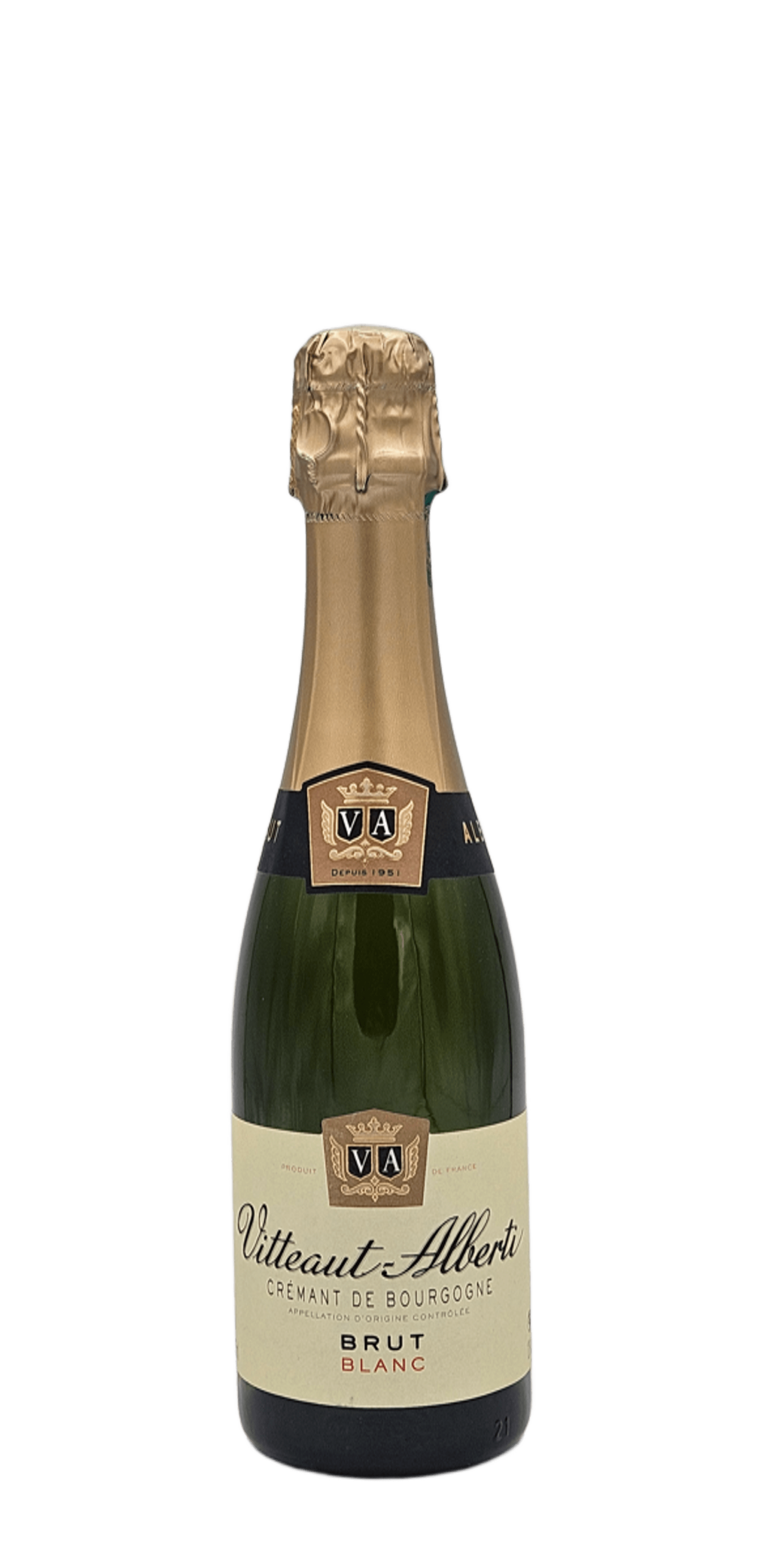 Crémant de Bourgogne Brut Blanc – 37,5cl – Vitteaut-Alberti Crémant de Bourgogne Brut Blanc – 37,5cl – Vitteaut-Alberti
