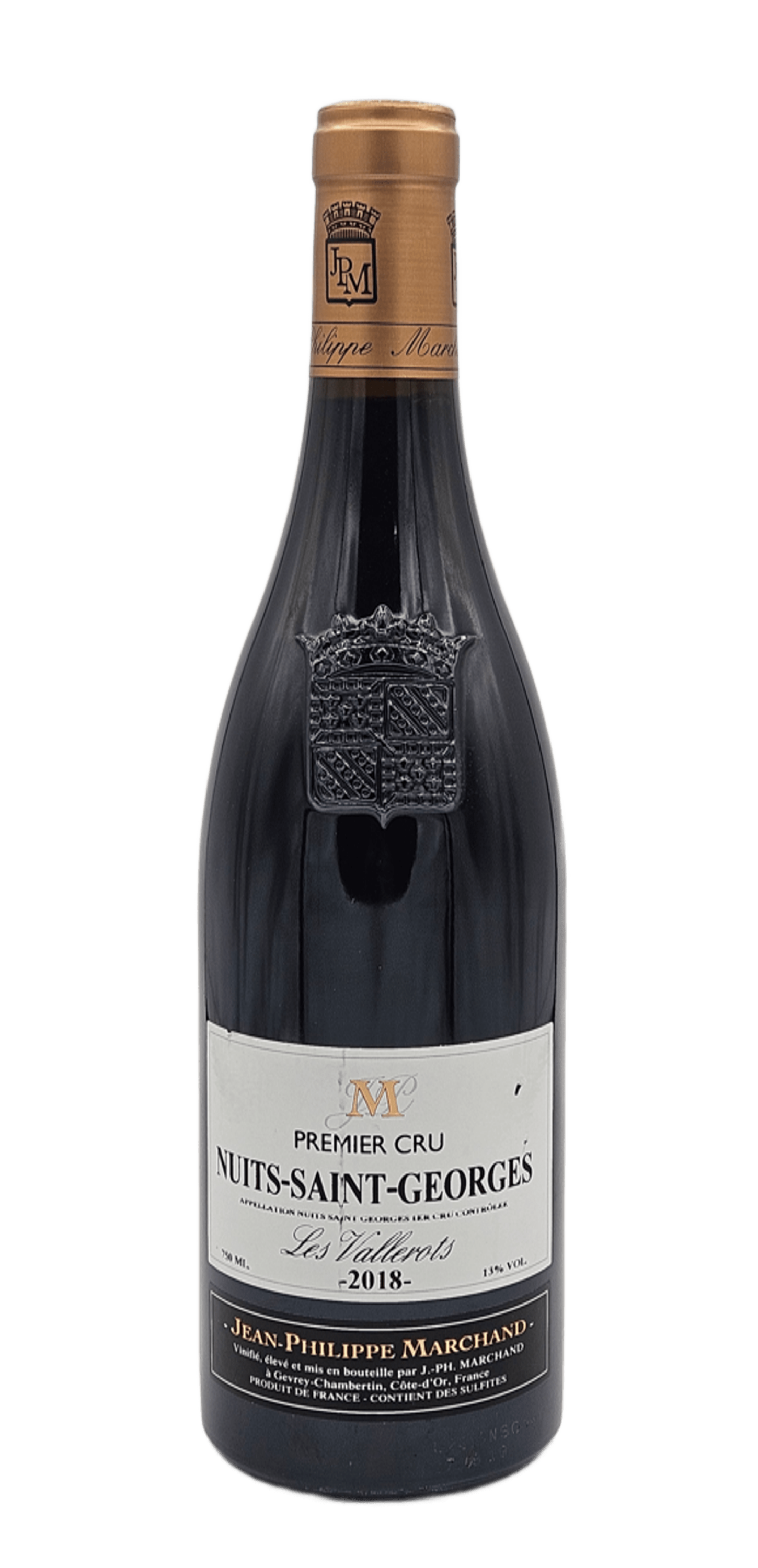 Bourgogne Nuits-Saint-Georges 1er Cru « Les Vallerots » – Rouge – 2018 – Domaine  Jean-Philippe Marchand