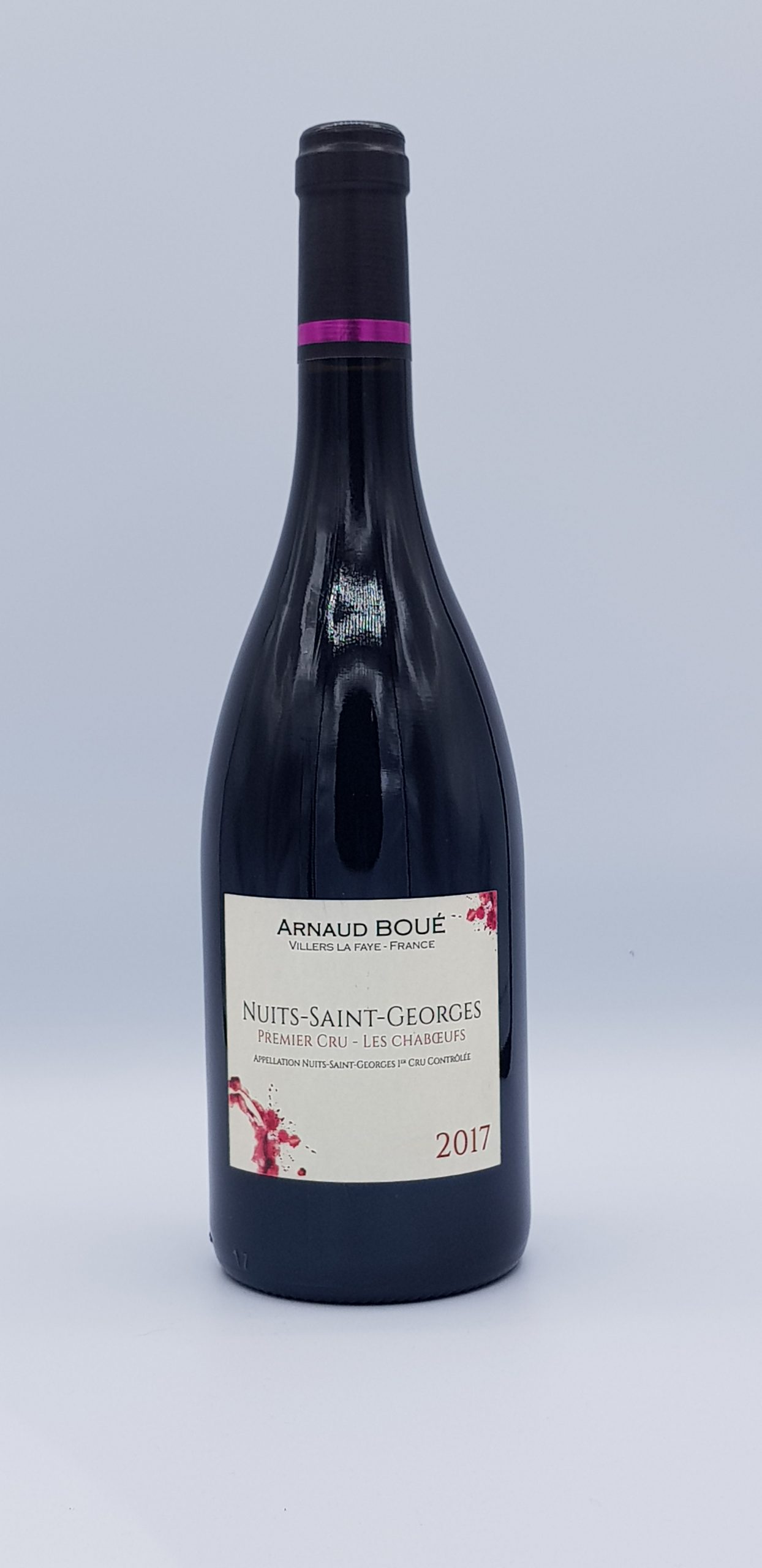 Nuits St Georges 1er Cru “Chaboeuf” Rouge 2017 Nuits St Georges 1er Cru “Chaboeuf” Rouge 2017