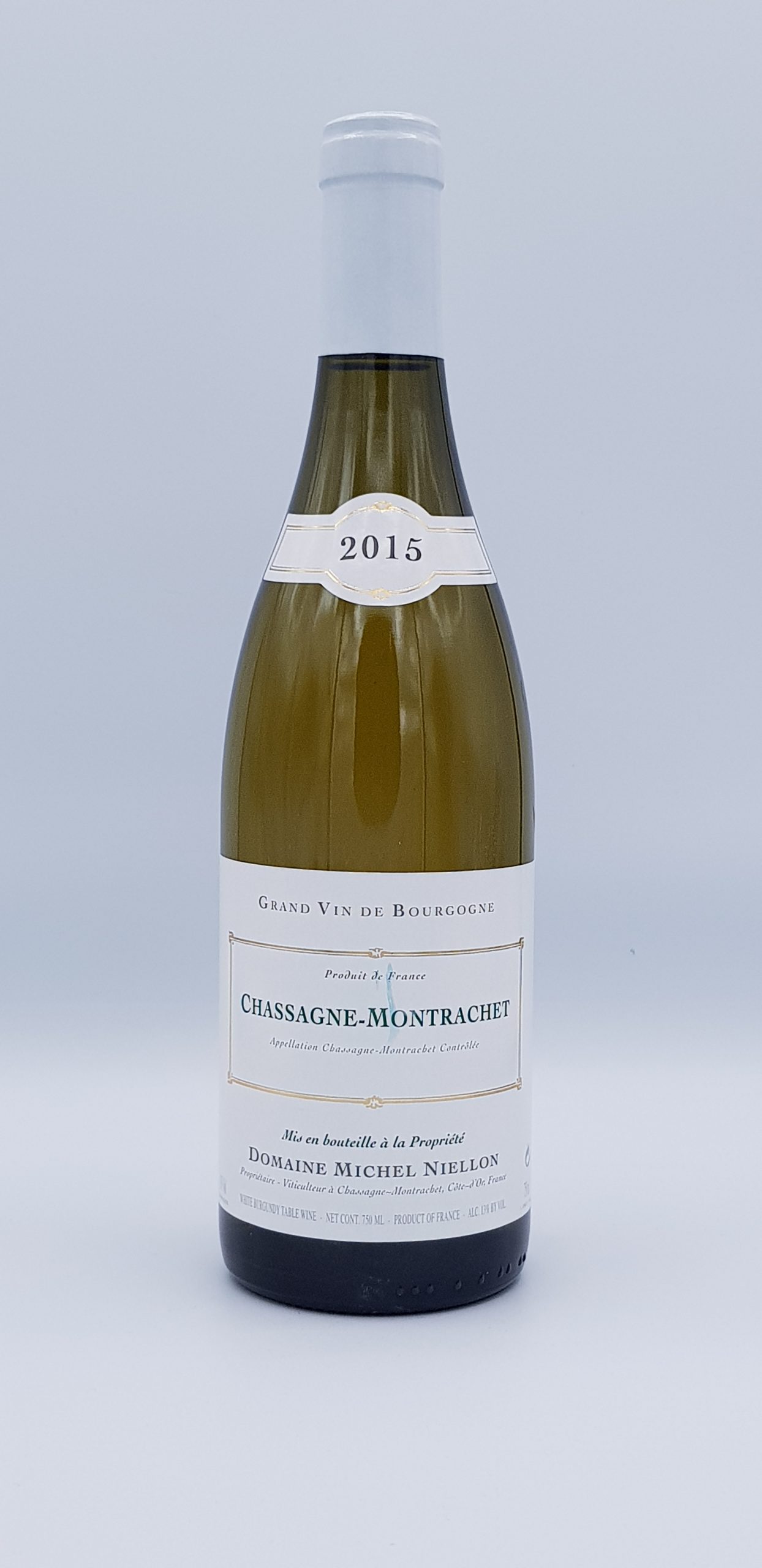 Bourgogne Chassagne Montrachet 2015 Blanc Dom Niellon