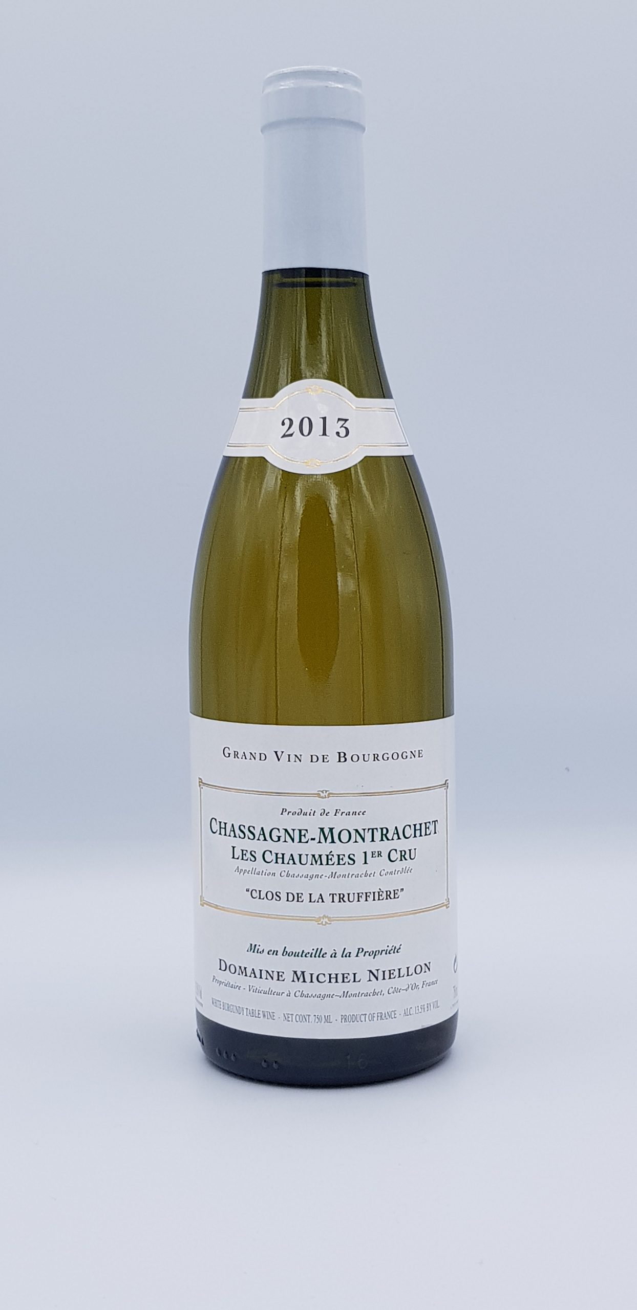 Bourgogne Chassagne Montrachet 1Er Cru Les Chaumee Clos De La Truffiere 2013 Dom Niellon Bourgogne Chassagne Montrachet 1Er Cru Les Chaumee Clos De La Truffiere 2013 Dom Niellon