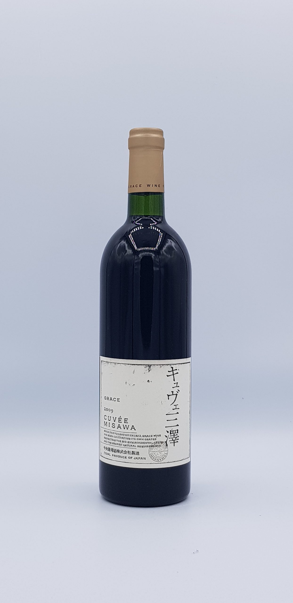 Japon Grace Cuvee Misawa 2009 Rouge Japon Grace Cuvee Misawa 2009 Rouge