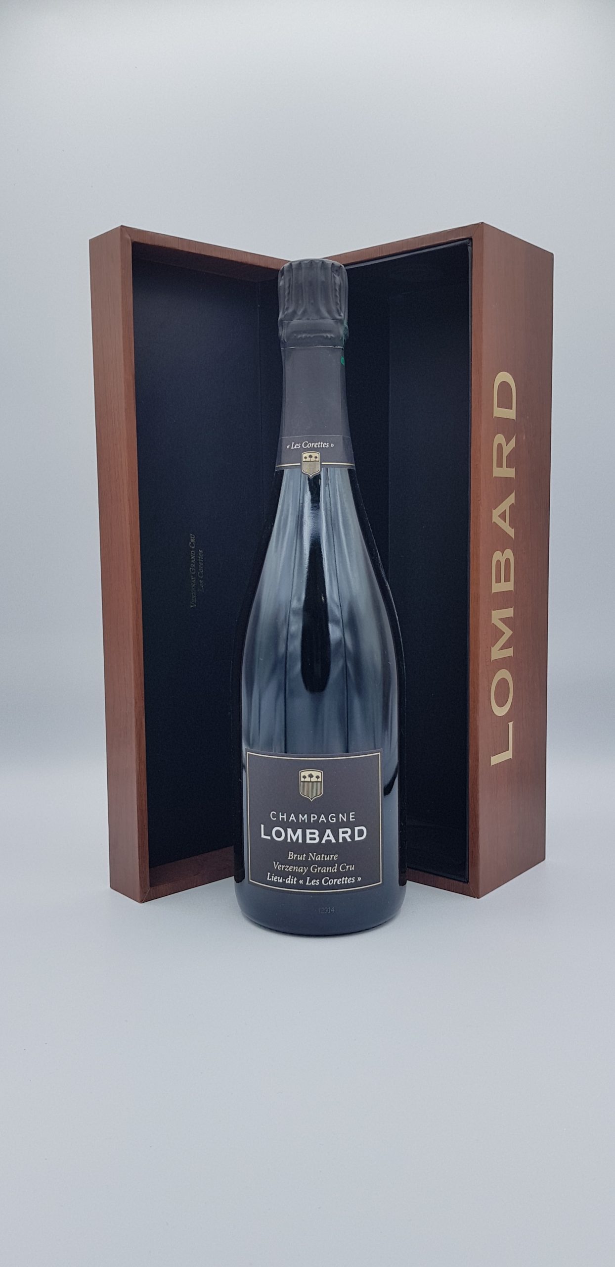 Champagne Lombard Brut Nature Grd Cru Rose “Les Marquises”