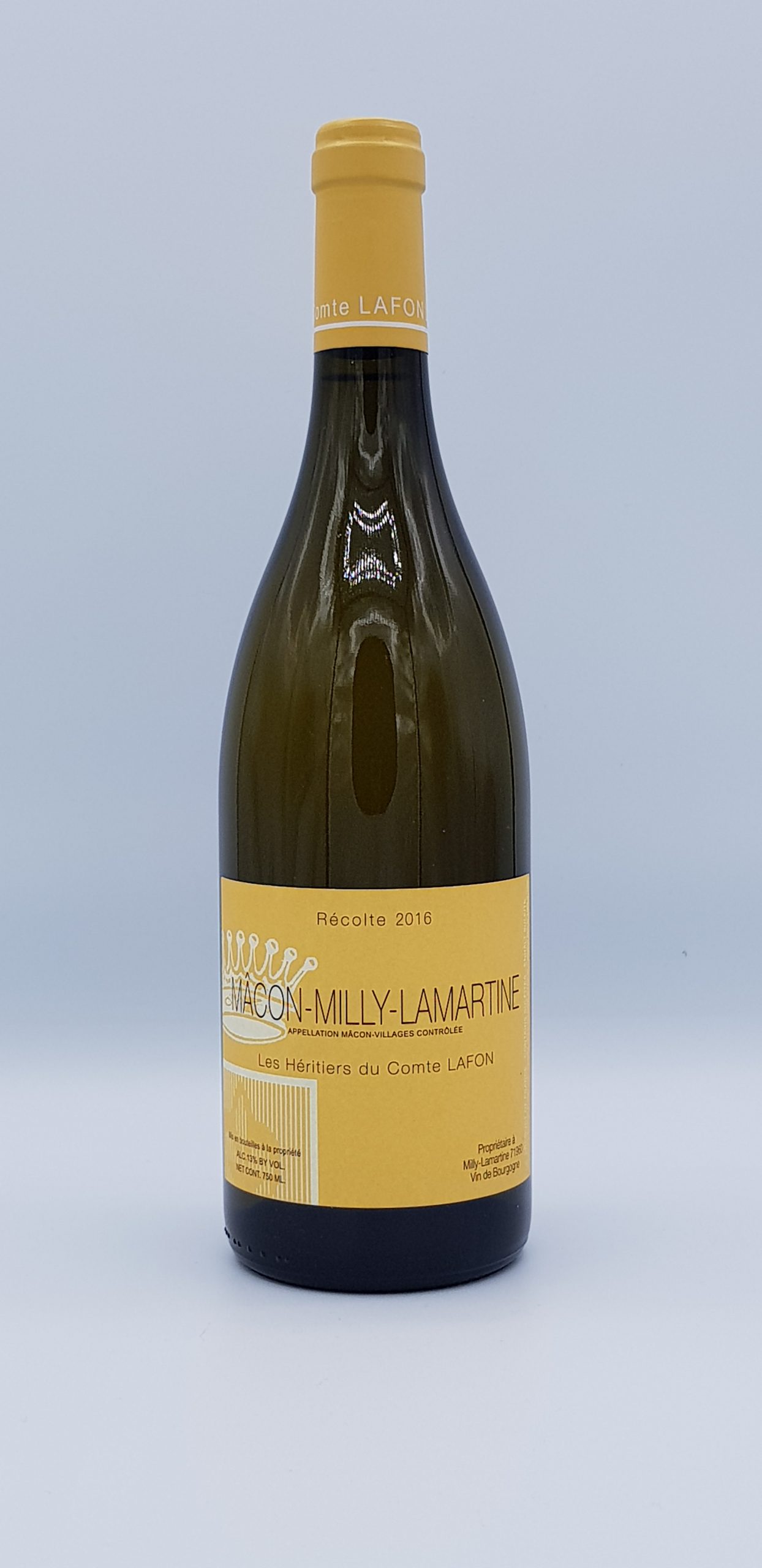 Macon “Milly Lamartine” 2016 Blanc Macon “Milly Lamartine” 2016 Blanc