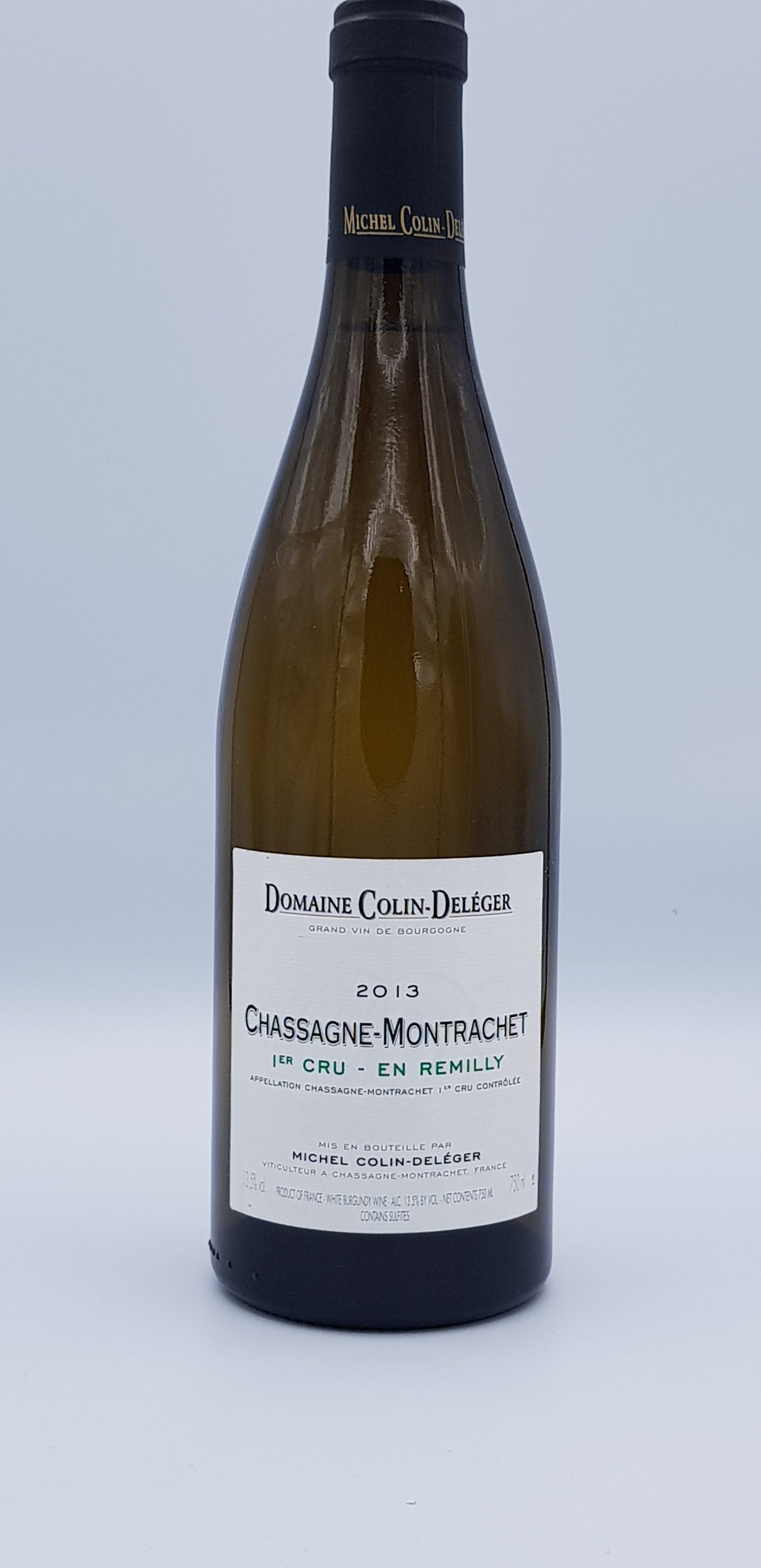 Bourgogne Chassagne 1Er Cru Remilly 2013 Dom Colin Deleger Bourgogne Chassagne 1Er Cru Remilly 2013 Dom Colin Deleger