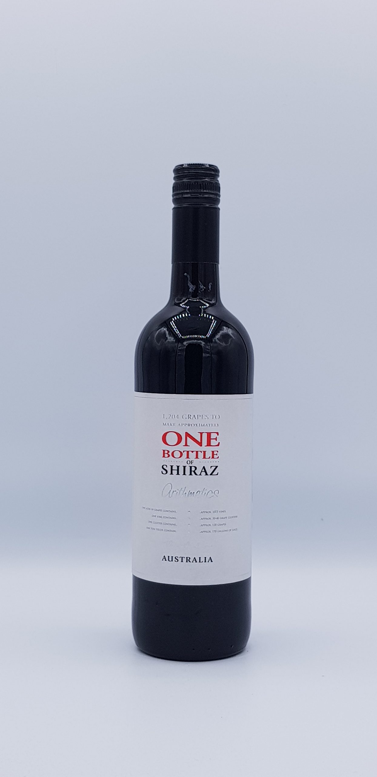 Australie Shiraz 2016 Arithmetics