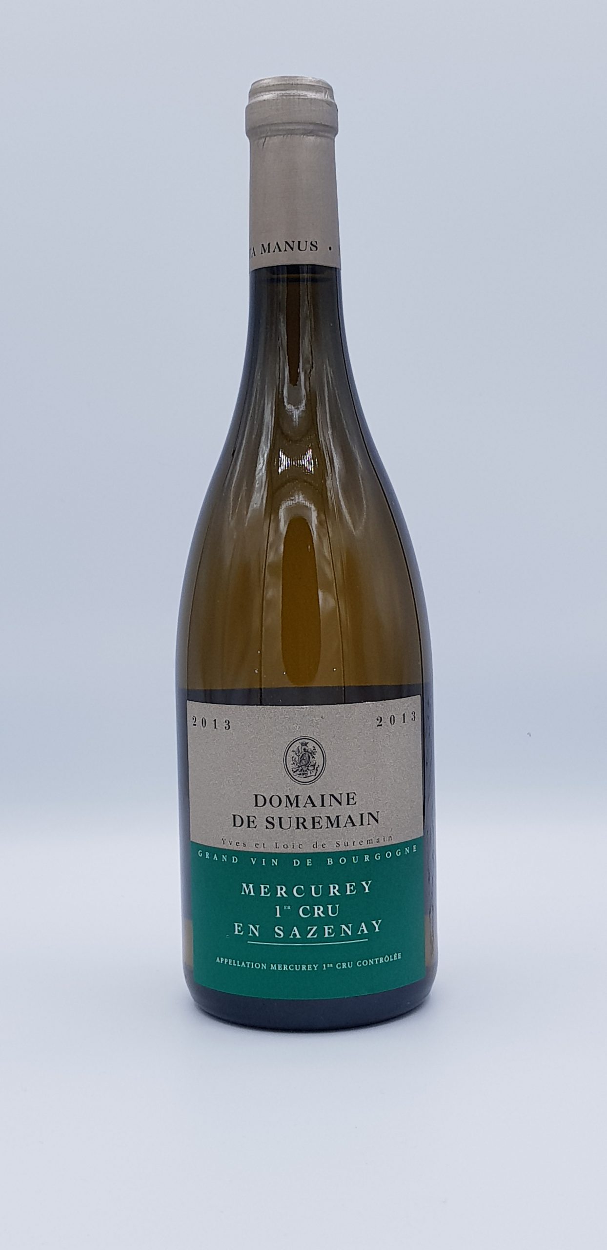 Mercurey 1er “En Sazenay” Cru 2013 Blanc Mercurey 1er “En Sazenay” Cru 2013 Blanc