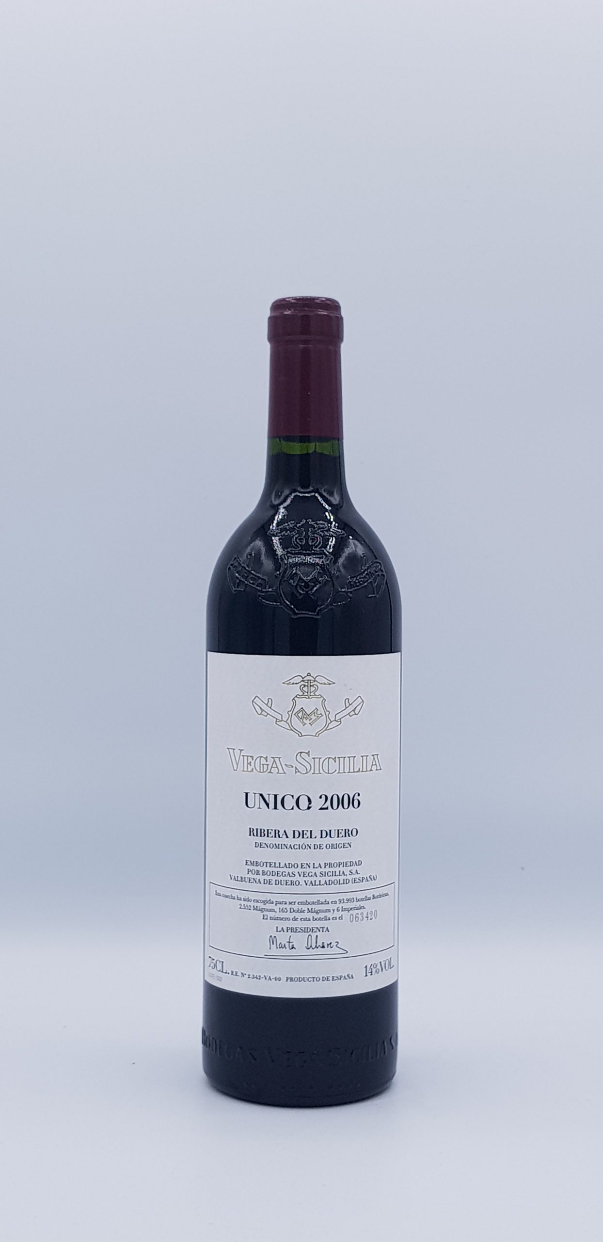 VEGA SICILIA 2006 UNICO ESPAGNE