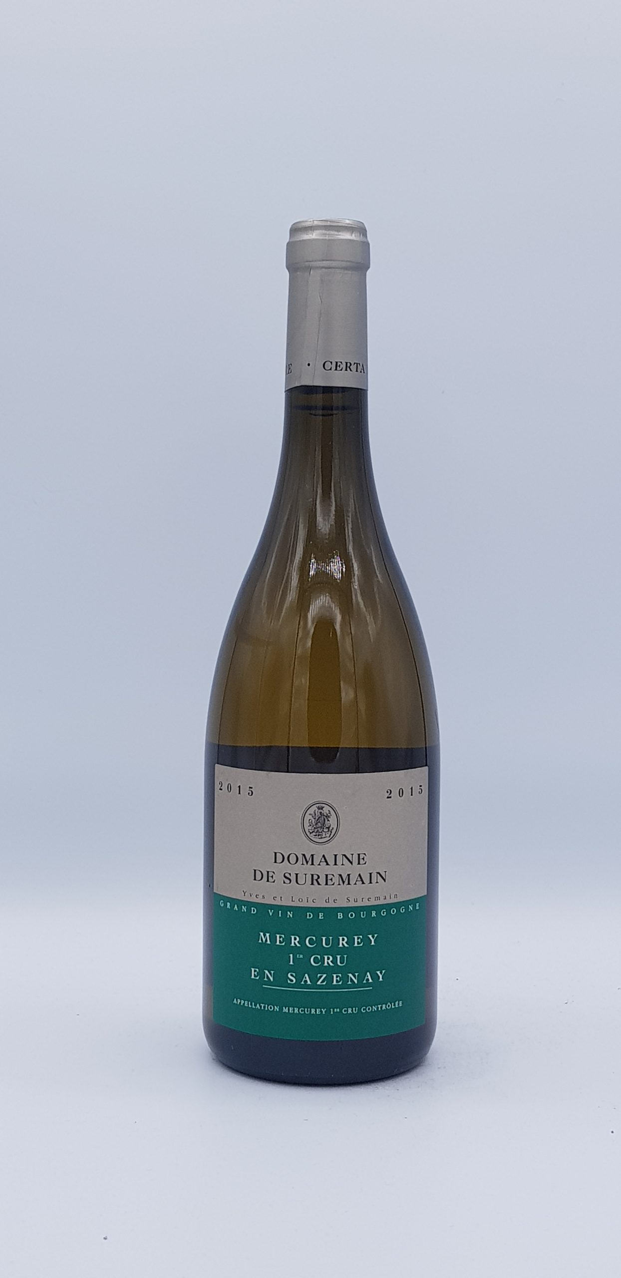 Mercurey 1er Cru “En Sazenay” 2015 Blanc