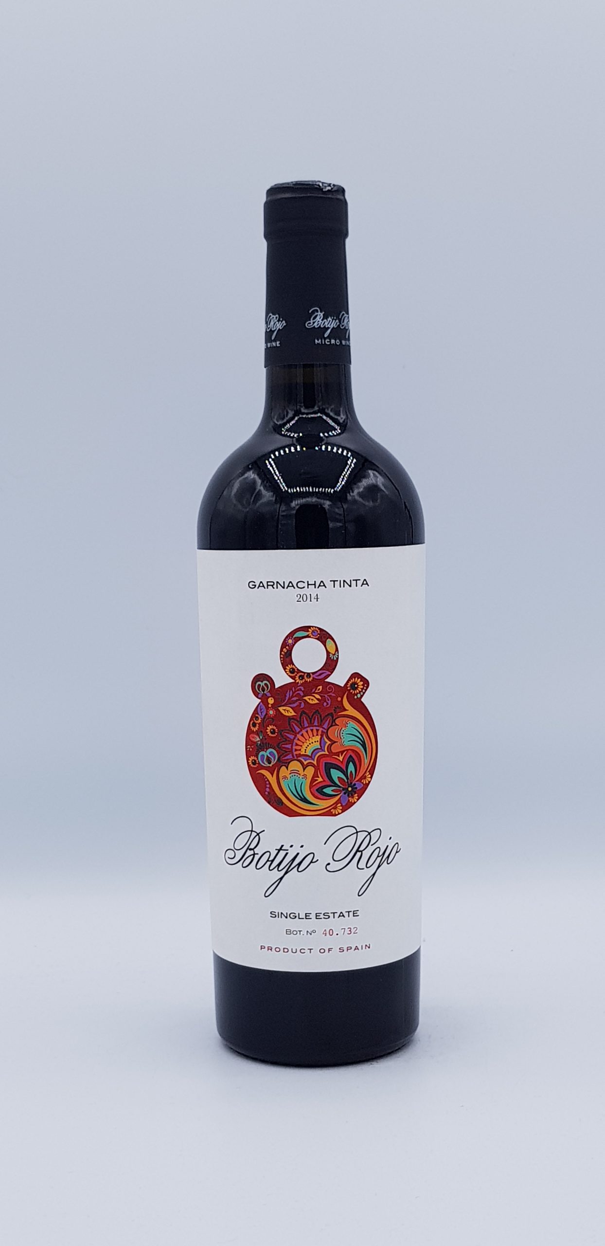Botijo Rojo 2014 The Garage Wine Igp Valdejalon Spain