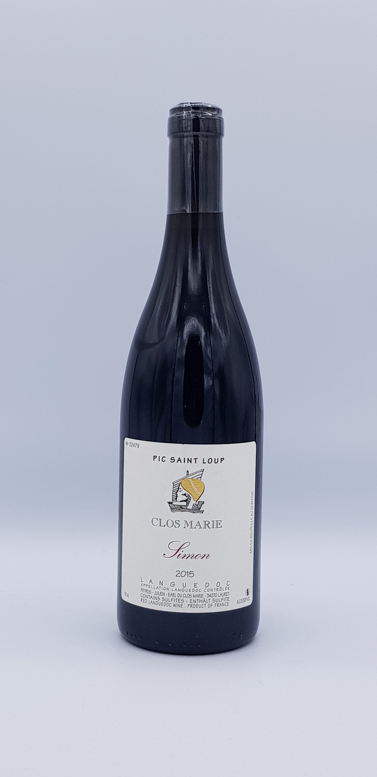 Pic Saint Loup Simon 2015 Le Clos Marie