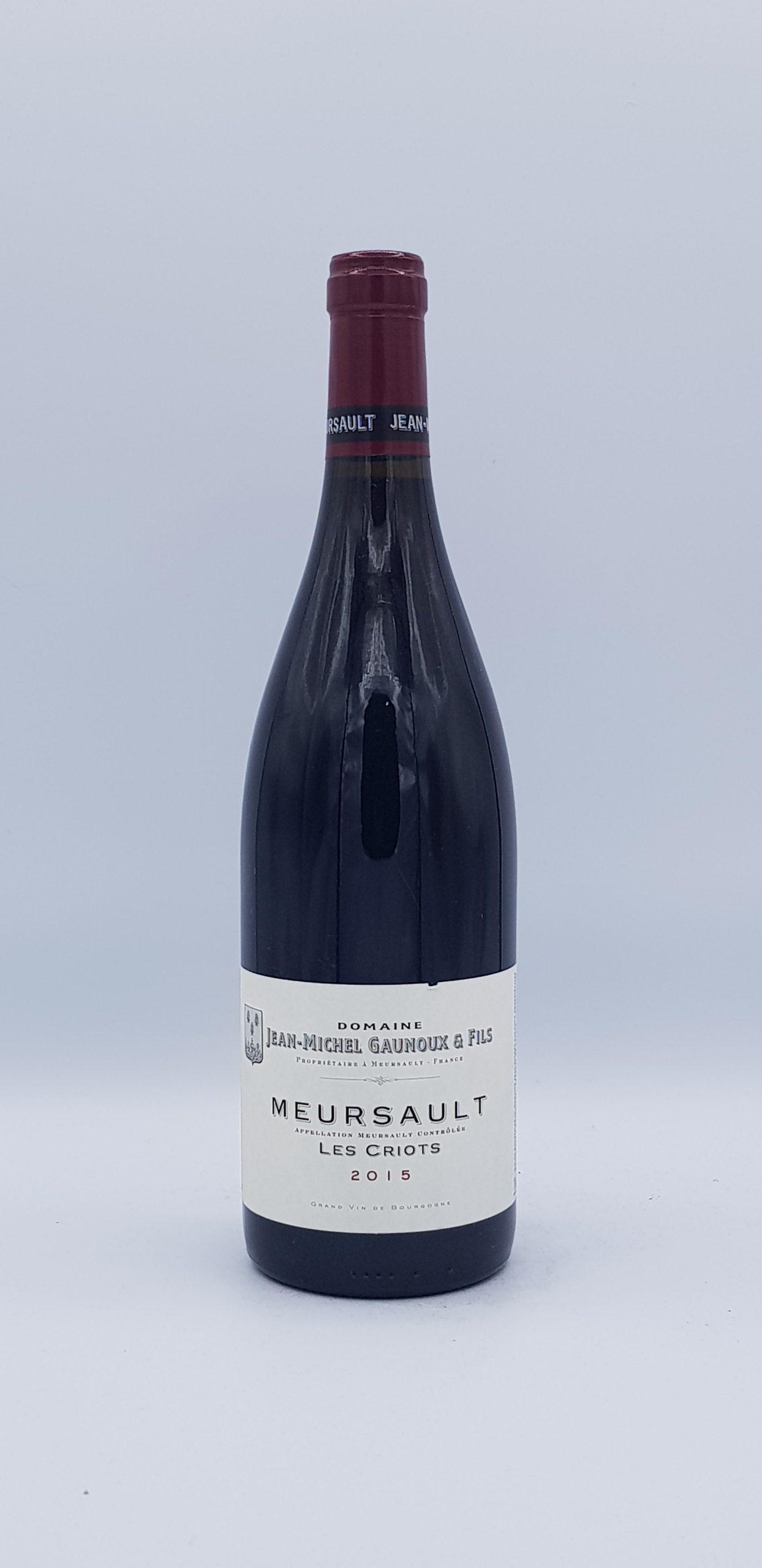 Meursault “Les Criots” 2015 Rouge Meursault “Les Criots” 2015 Rouge
