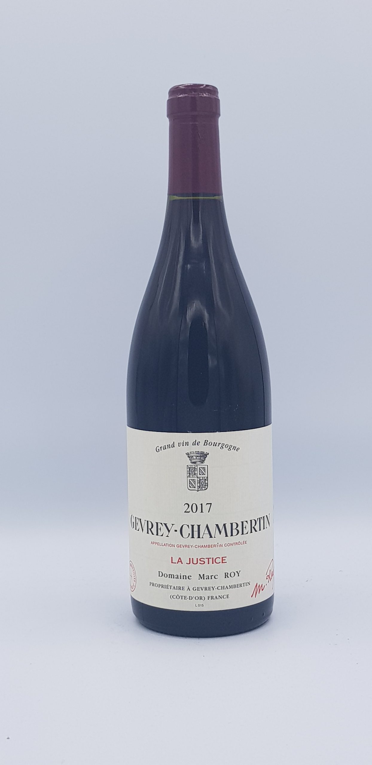 Gevrey-Chambertin 2017 Rouge La Justice