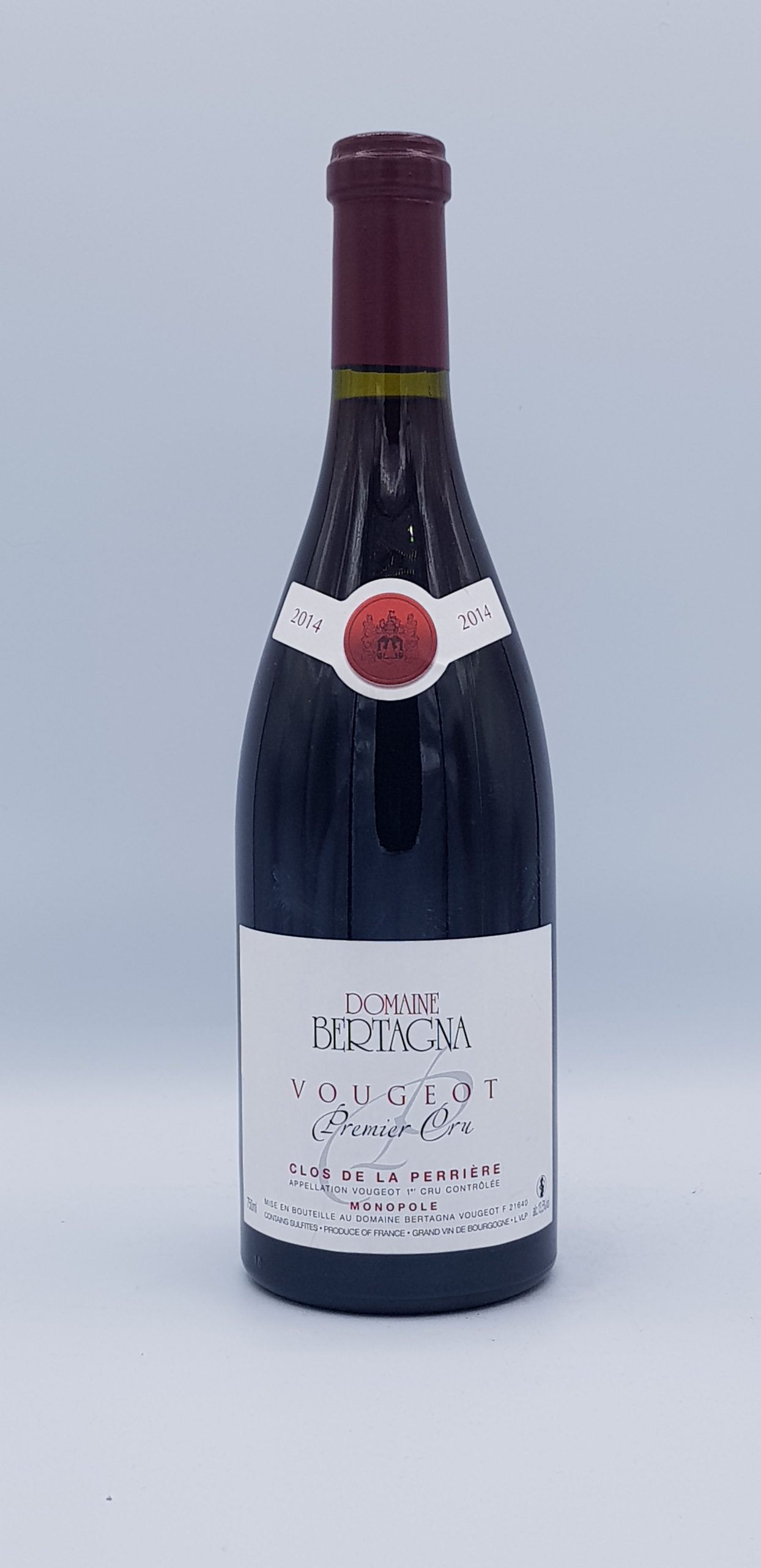 Vougeot 1er Cru “Clos De La Perriere” 2014 Rouge Vougeot 1er Cru “Clos De La Perriere” 2014 Rouge