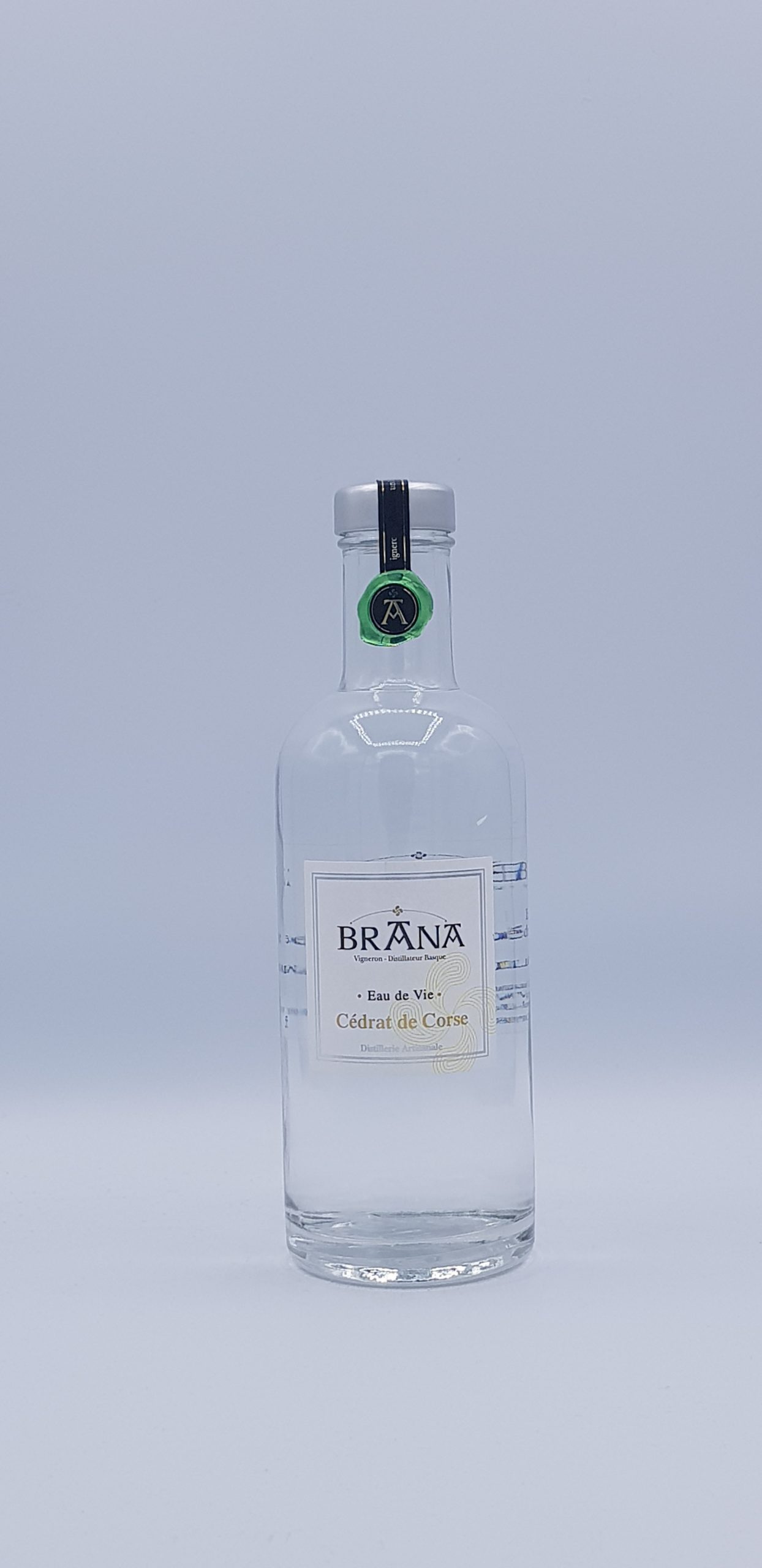 Eau De Vie De Cedrat Bio Corse 50 Cl « Les Hesperides » Maison Brana