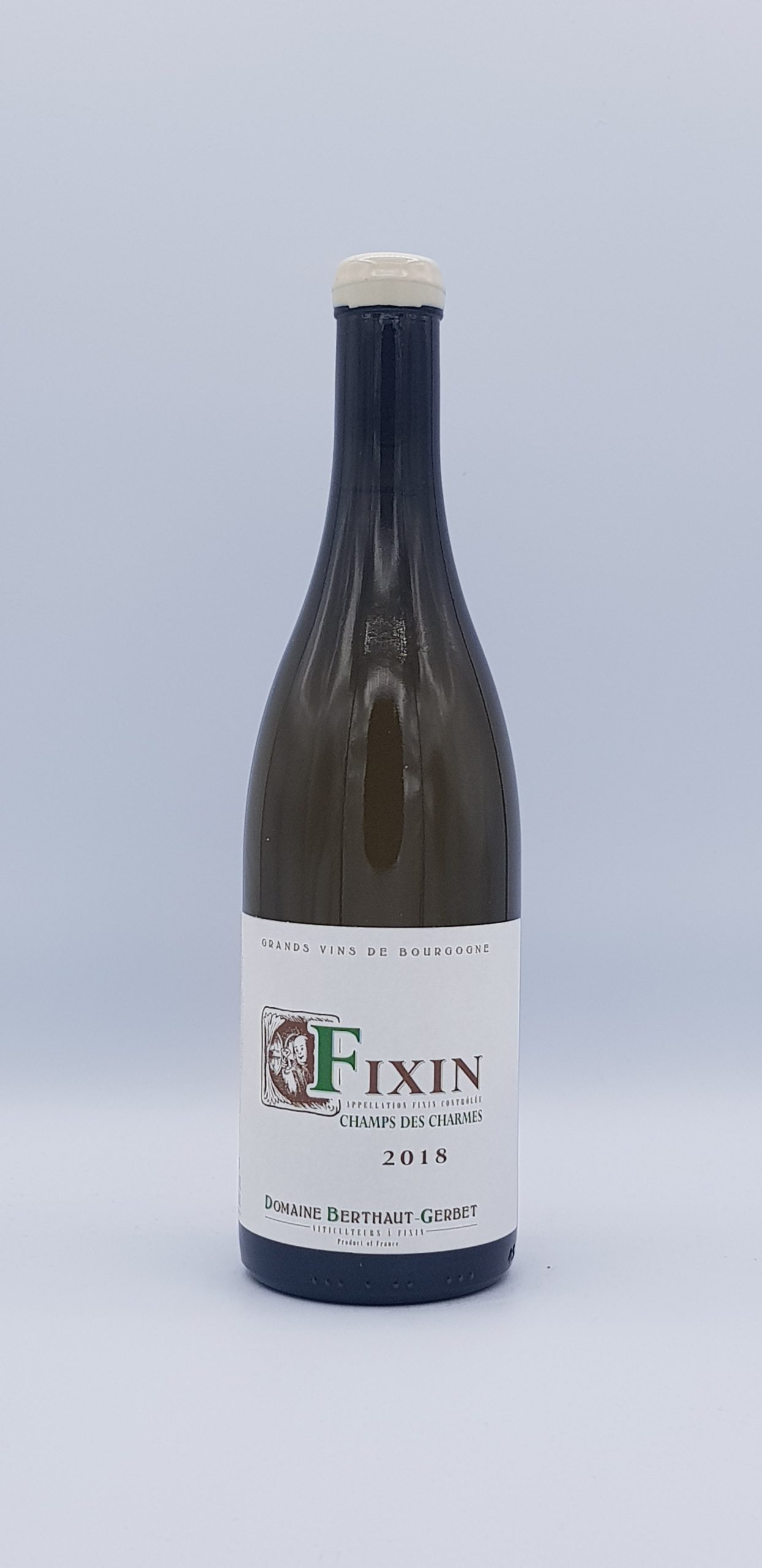Fixin “Champ Des Charmes” 2018 blanc Fixin “Champ Des Charmes” 2018 blanc