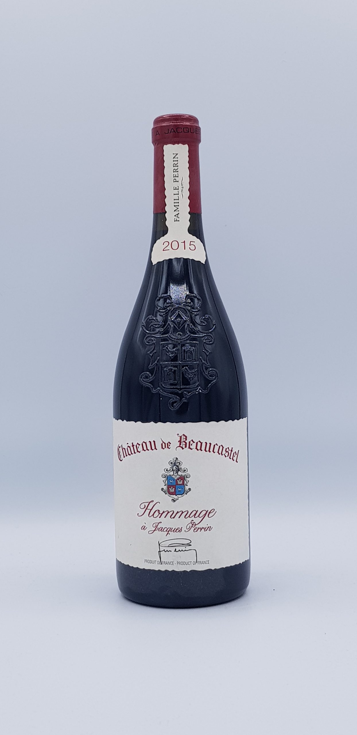 Châteauneuf Du Pape Rouge 2015 Hommage Jacques Perrin De Beaucastel