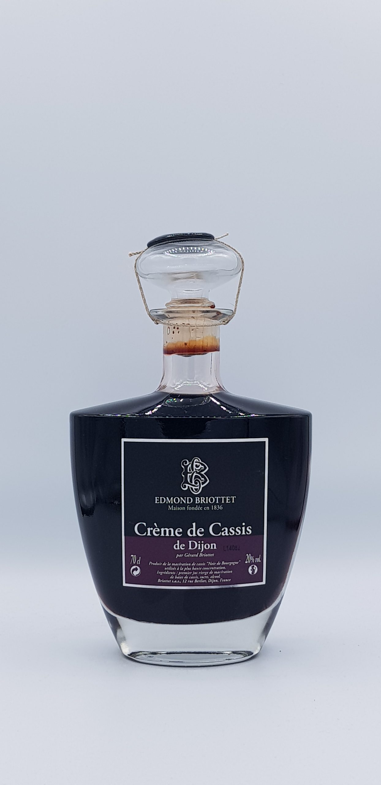 Crème De Cassis Etui Carafe Briottet