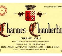 Charme Chambertin Grand Cru 2017 Domaine Armand Rousseau
