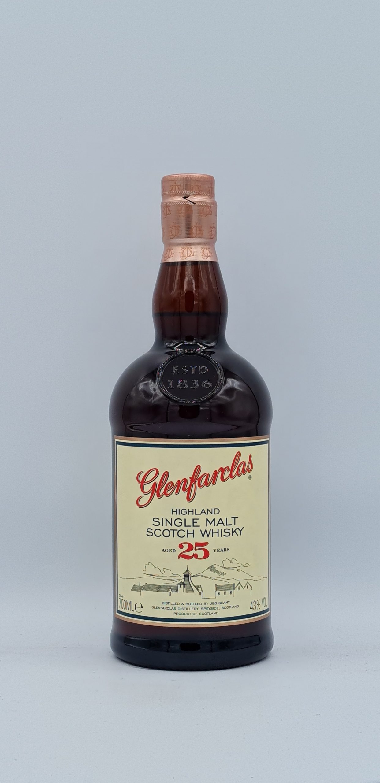 Whisky Glenfarclas 25 ans 43%