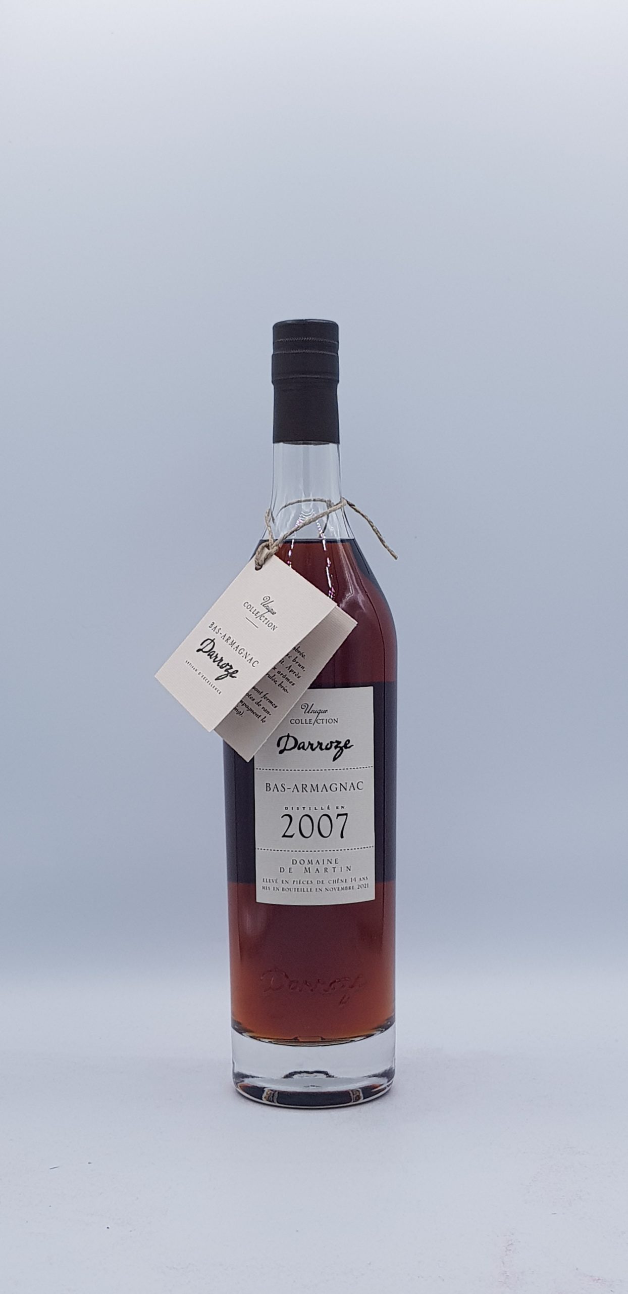 Bas Armagnac 2007 Domaine de Martin collection Darroze