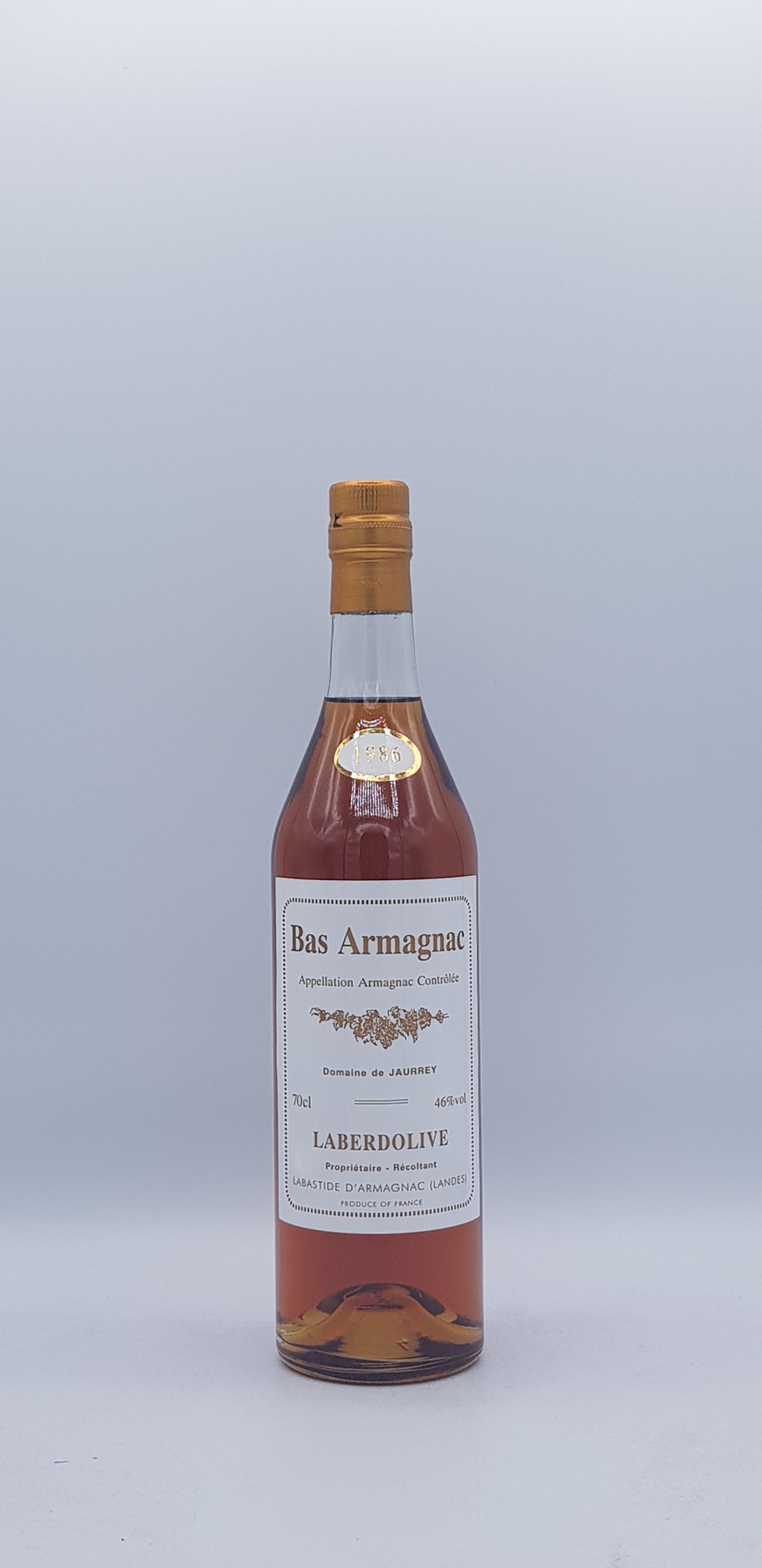 Bas Armagnac 1986 Domaine de Jaurrey Laberdolive 46%