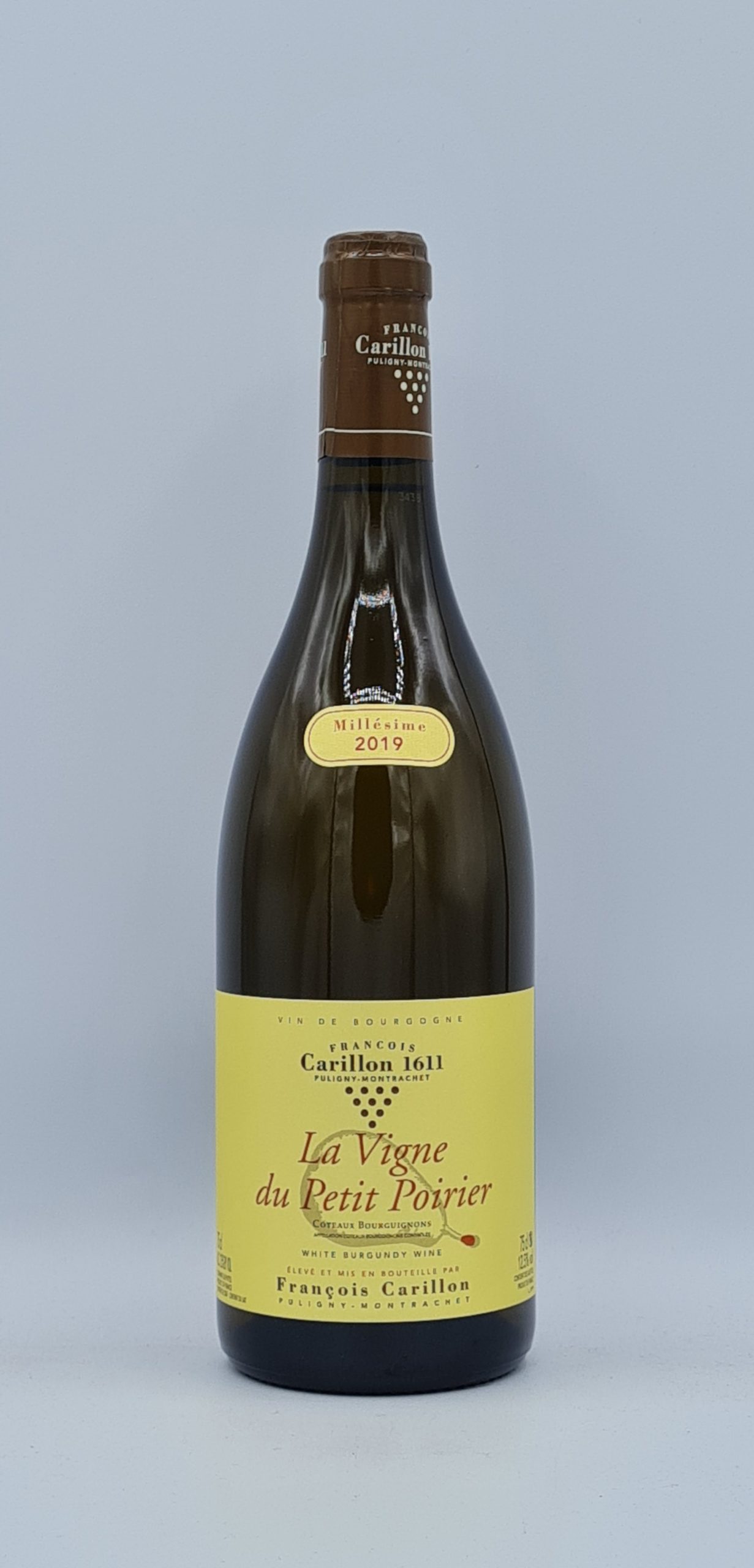 Côteaux Bourguignon aligoté “La vigne du petit Poirier” 2019 Domaine Carillon Côteaux Bourguignon aligoté “La vigne du petit Poirier” 2019 Domaine Carillon