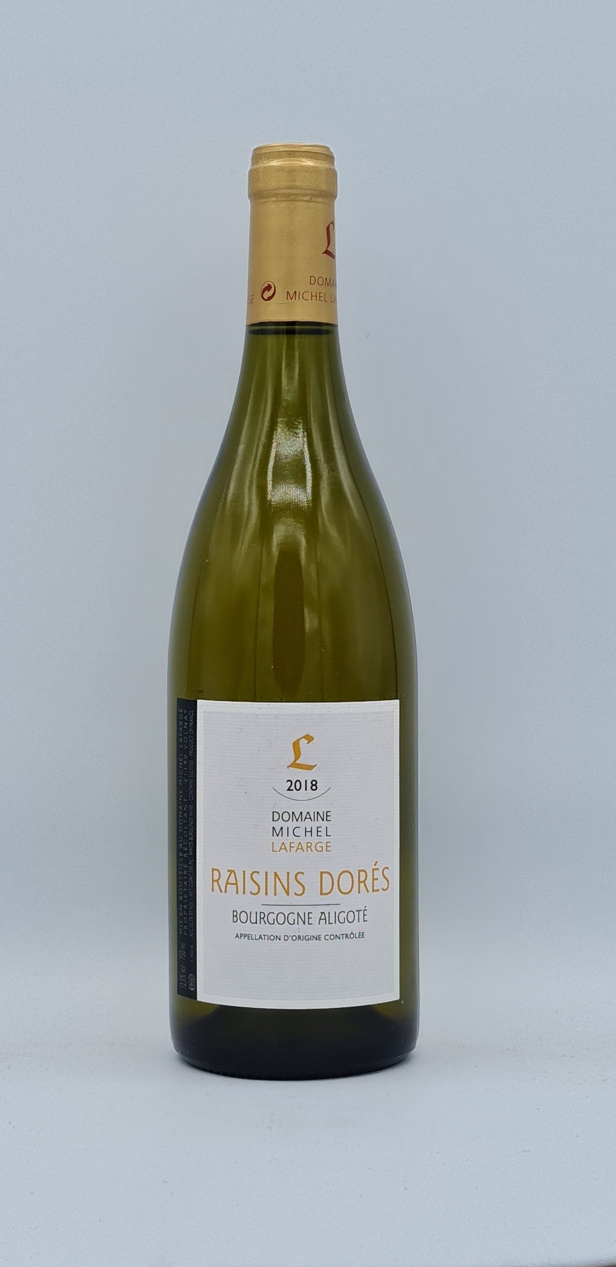 Bourgogne Aligoté “Raisins Dorés” 2018 Domaine Lafarge Bourgogne Aligoté “Raisins Dorés” 2018 Domaine Lafarge