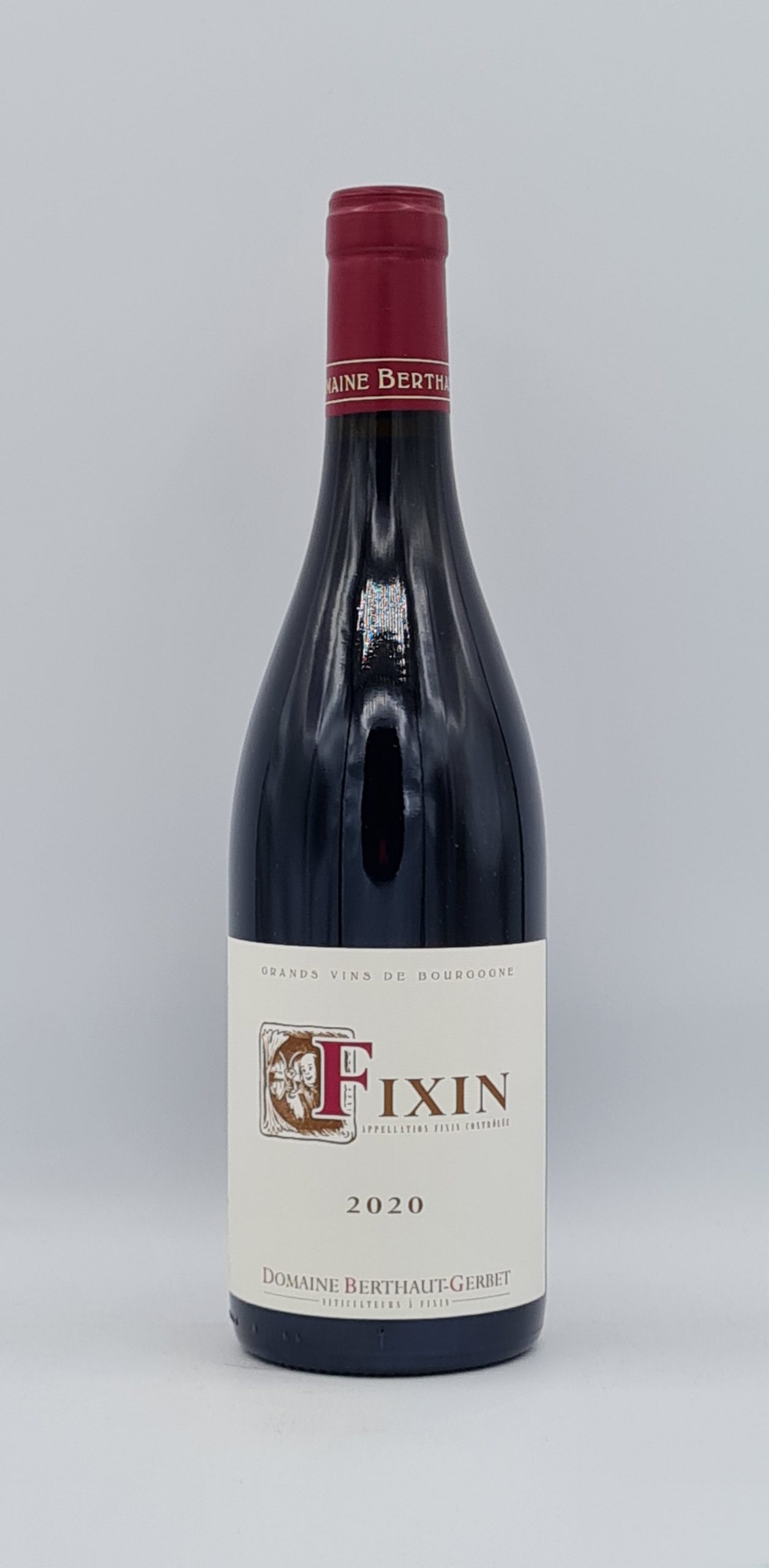 Bourgogne Fixin 2020 Domaine Berthaut Gerbet Bourgogne Fixin 2020 Domaine Berthaut Gerbet