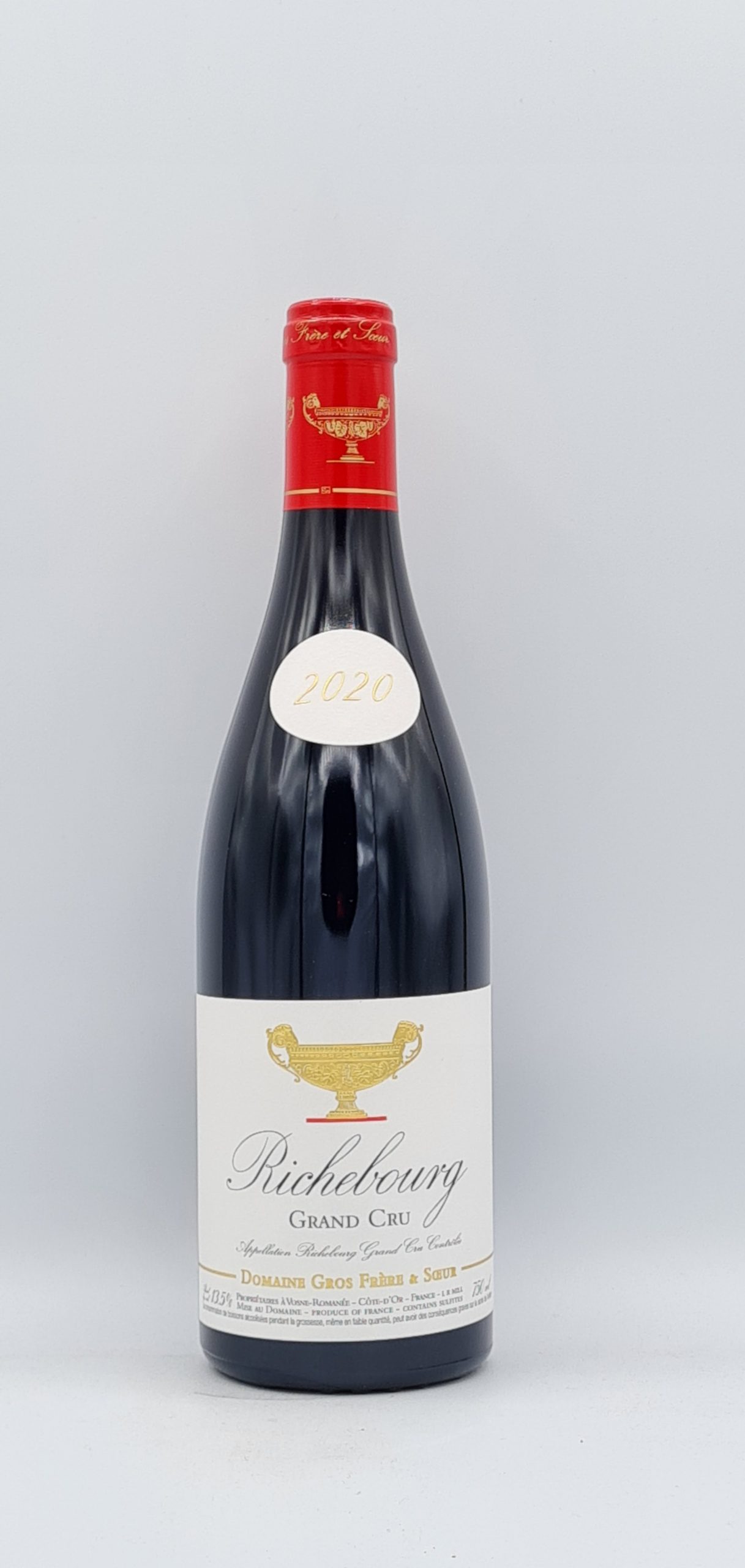 Bourgogne Richebourg Grand Cru 2020 Domaine Gros Frère et Soeur Bourgogne Richebourg Grand Cru 2020 Domaine Gros Frère et Soeur