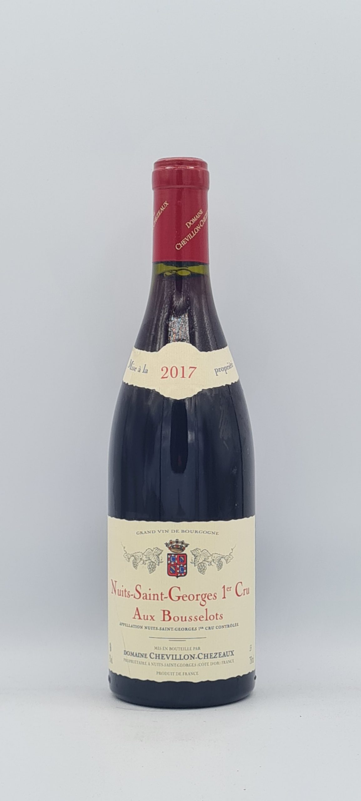 Bourgogne Nuits Saint Georges 1er cru “Les Bousselots” 2017 Domaine Chevillon Chezeaux Bourgogne Nuits Saint Georges 1er cru “Les Bousselots” 2017 Domaine Chevillon Chezeaux