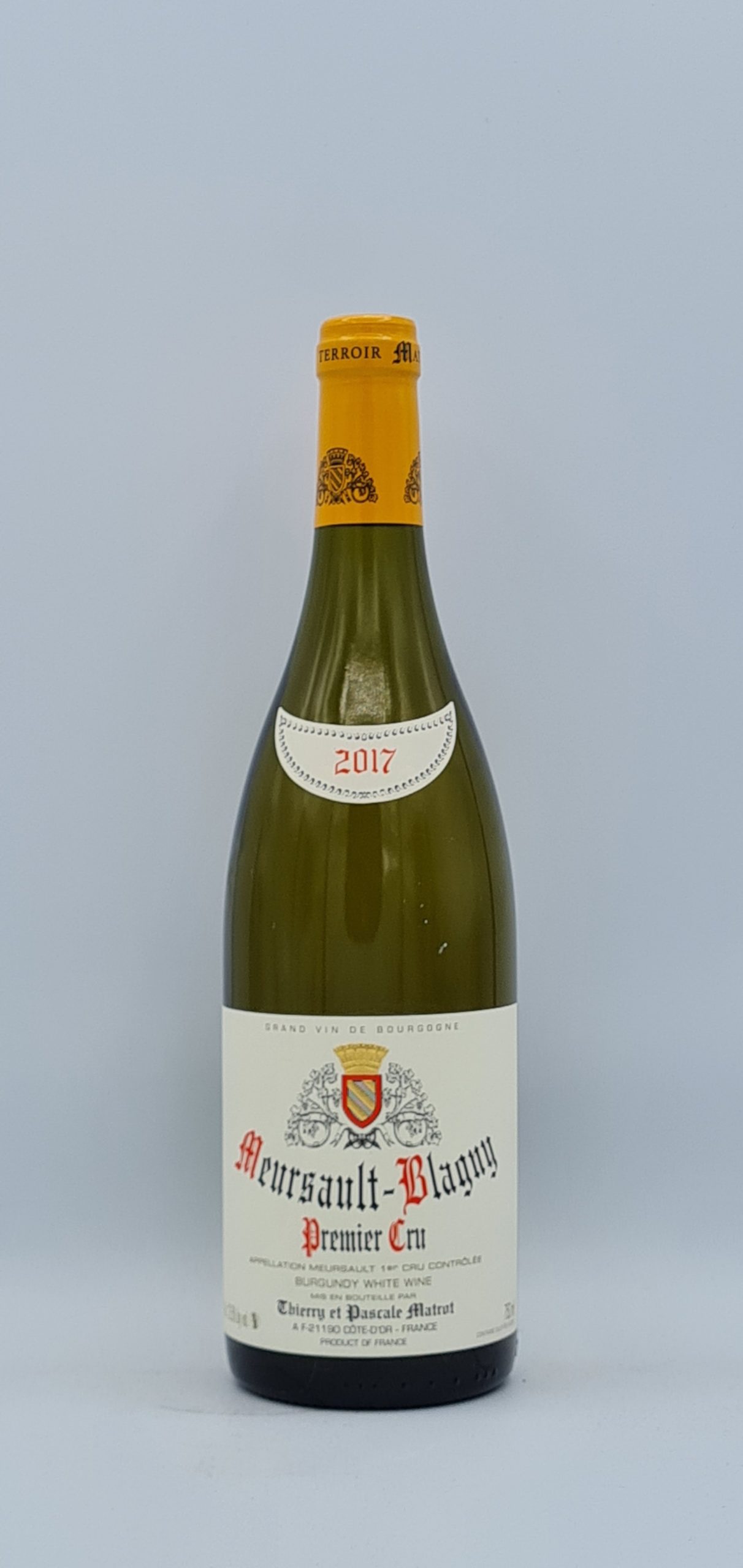 Bourgogne Meursault 1er Cru “Blagny” 2017 Domaine Matrot Bourgogne Meursault 1er Cru “Blagny” 2017 Domaine Matrot