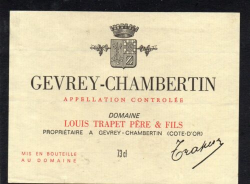 Bourgogne Jéroboam Gevrey-Chambertin 2014 Domaine Trapet