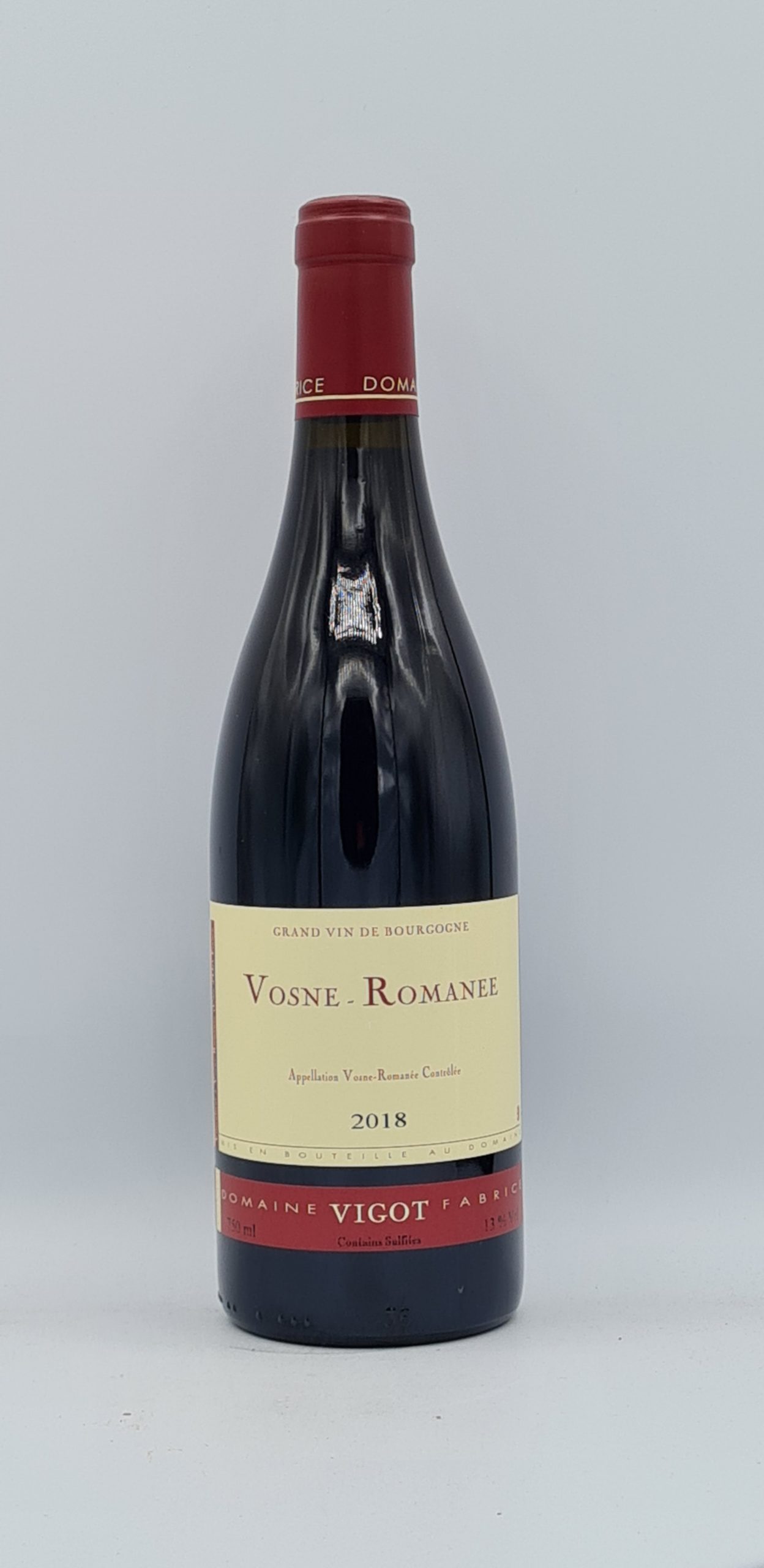 Bourgogne Vosne-Romanée 2018 Domaine Vigot