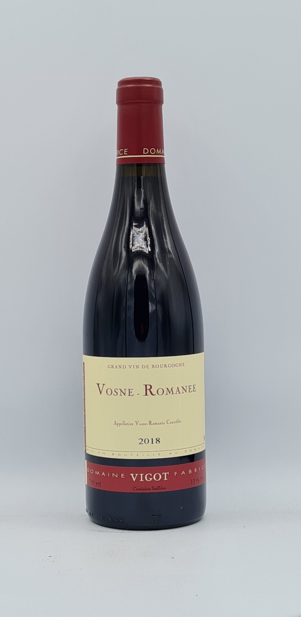 Bourgogne Vosne-Romanée 2018 Domaine Vigot Bourgogne Vosne-Romanée 2018 Domaine Vigot