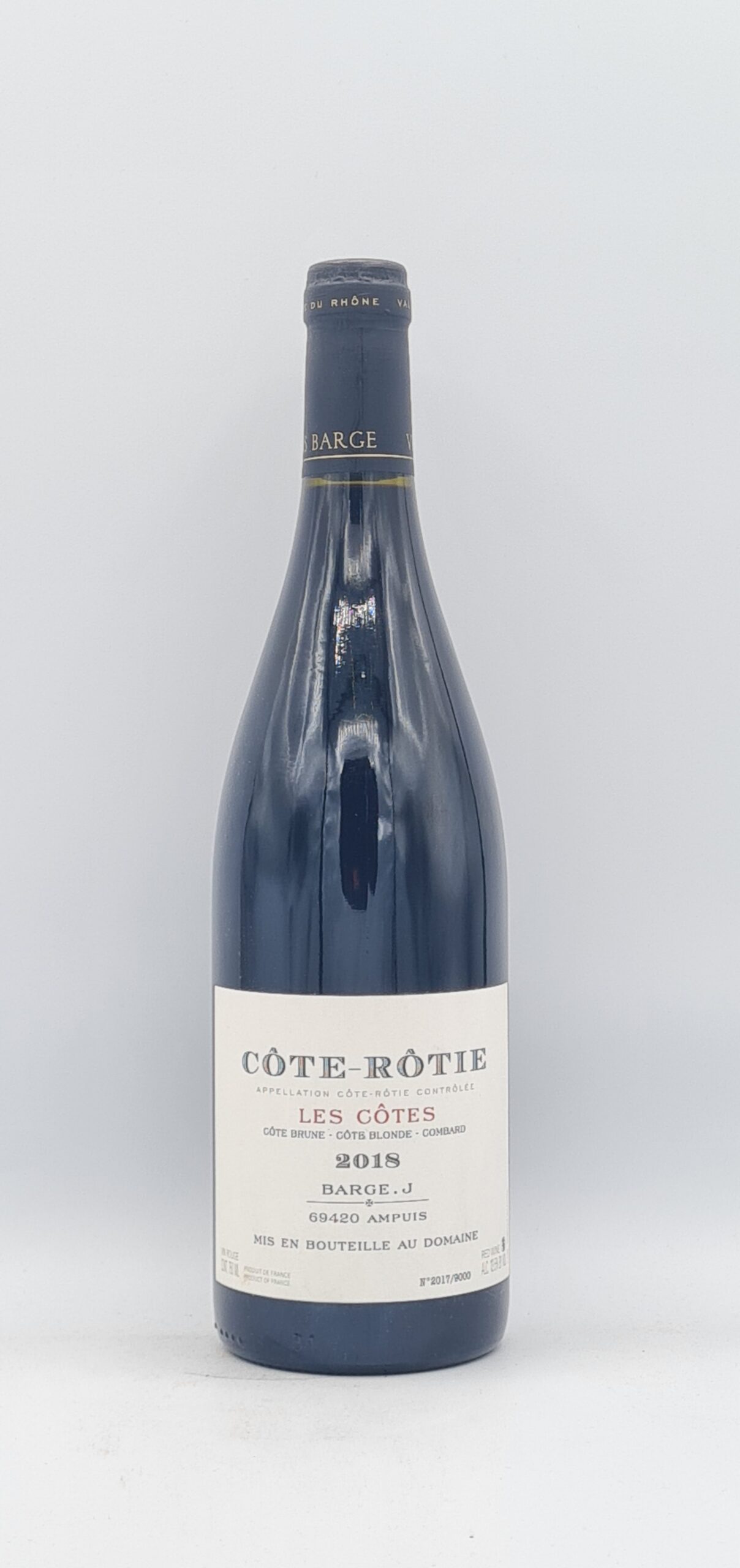 Rhône Côte-Rôtie “Les Côtes” 2018 Domaine Barge Rhône Côte-Rôtie “Les Côtes” 2018 Domaine Barge