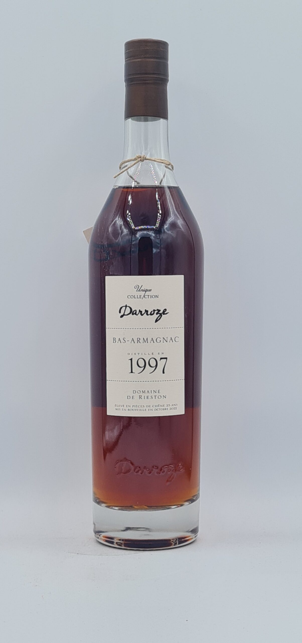 Bas Armagnac 1997 Domaine de Rieston collection Darroze