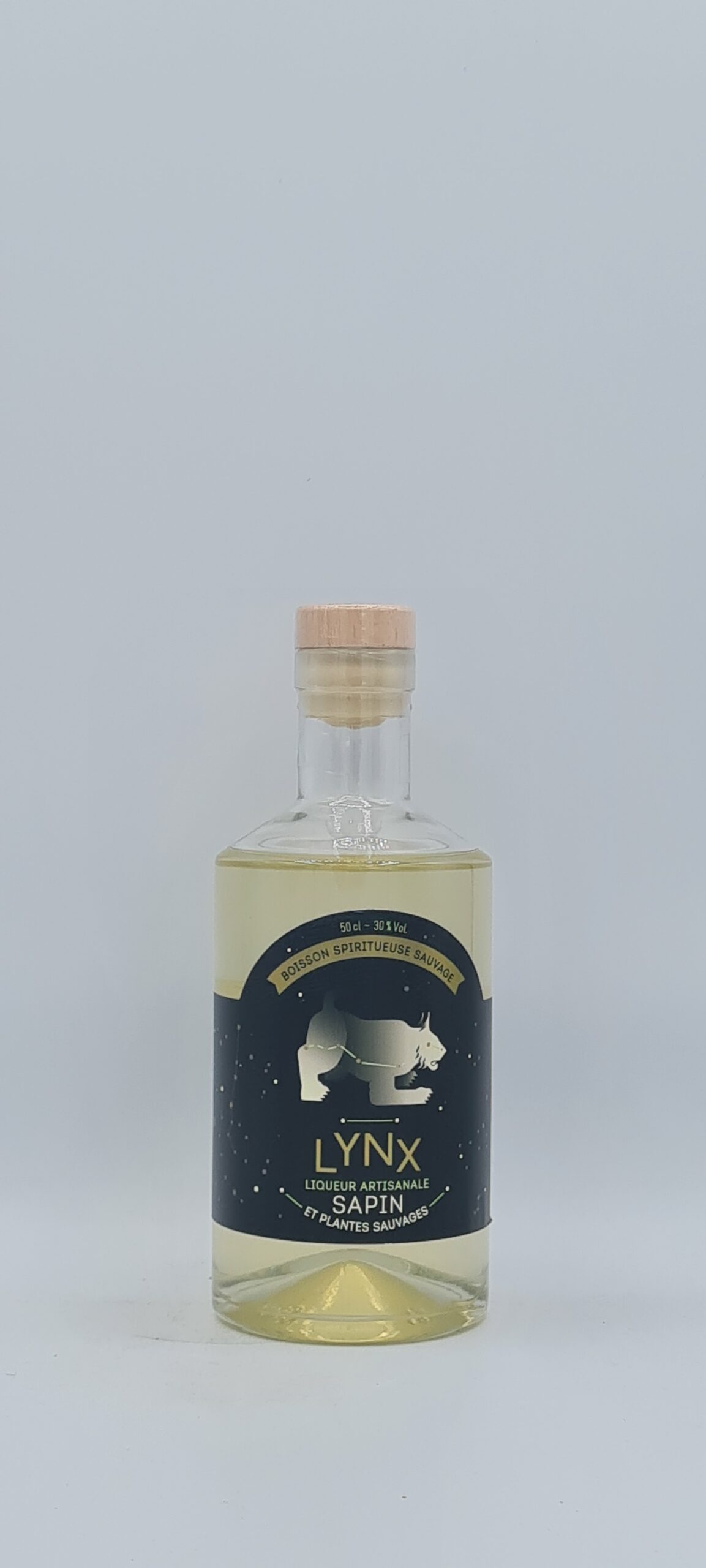 Lynx Liqueur de sapin et plantes sauvages Distillerie Heima