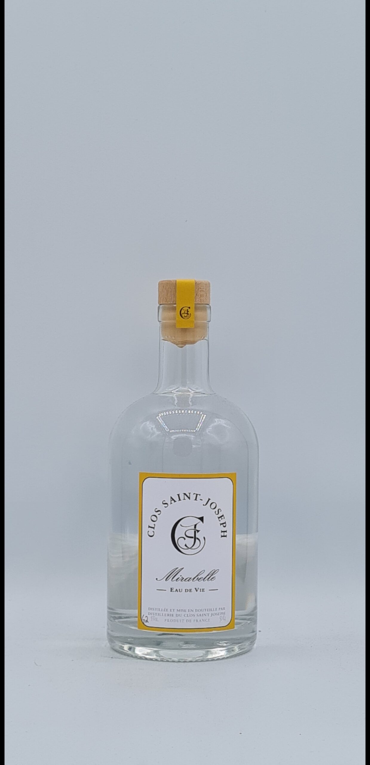 Eau de Vie Mirabelle  Distillerie du Clos Saint Joseph