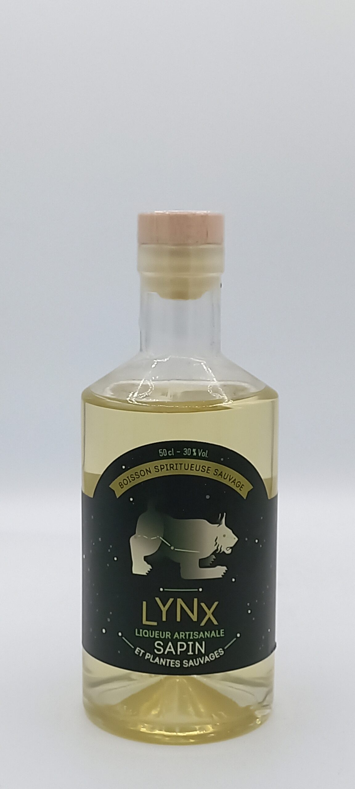 Lynx Liqueur de sapin et plantes sauvages Distillerie Heima