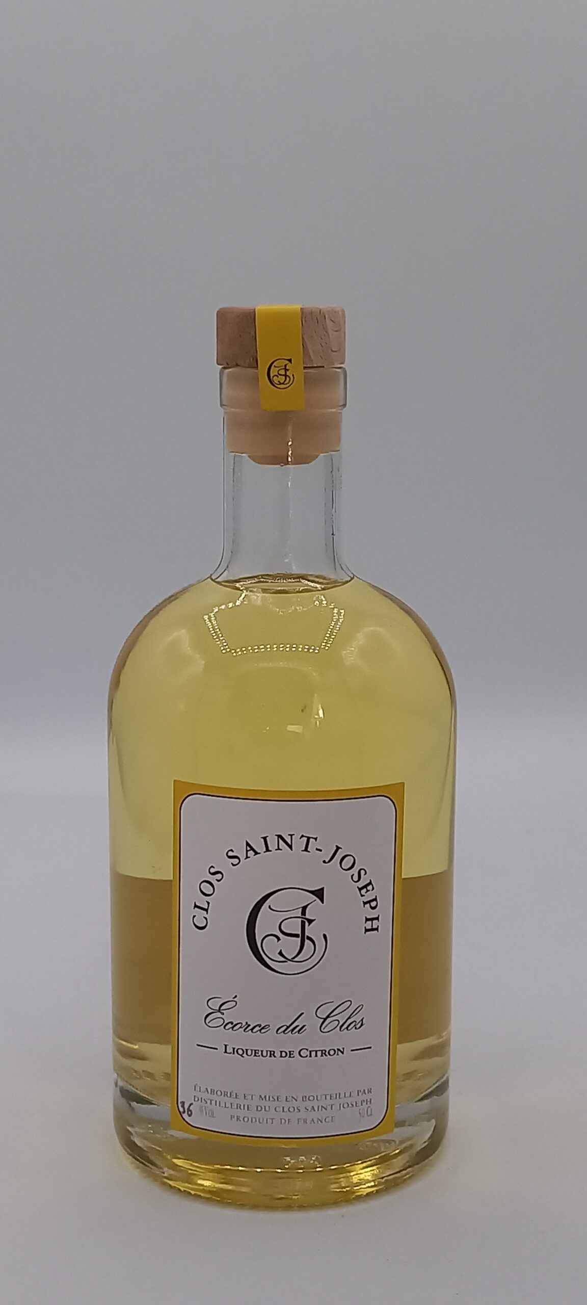 Liqueur de Citron Distillerie du Clos Saint Joseph