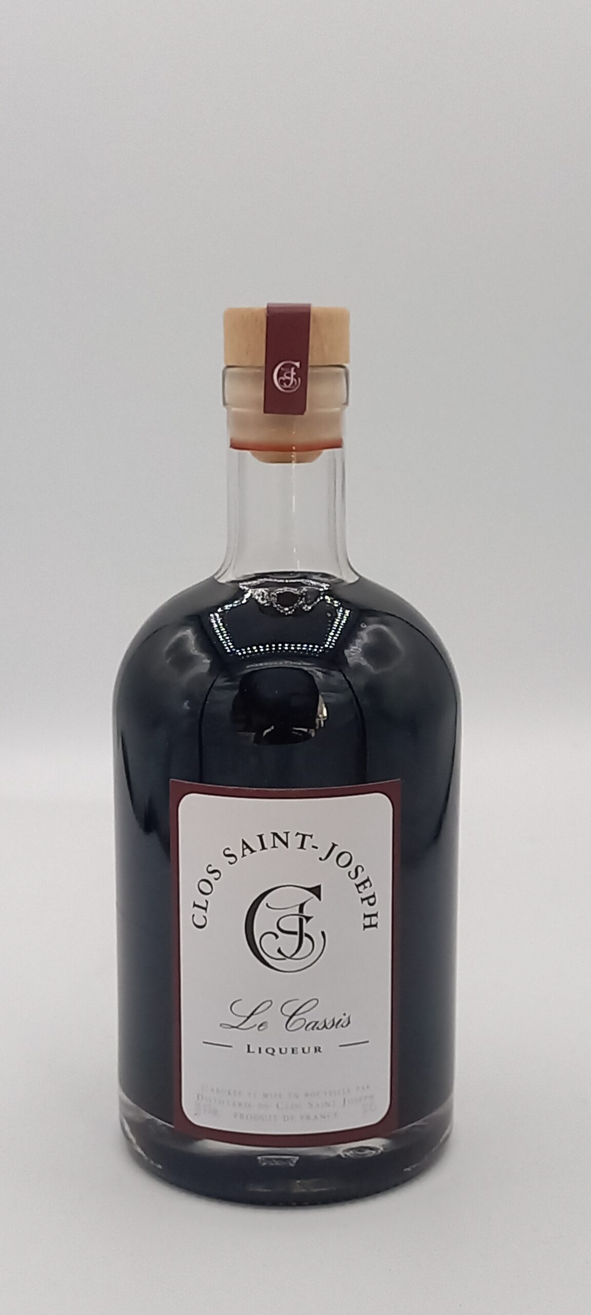 Liqueur de Cassis 20% Distillerie du Clos Saint Joseph